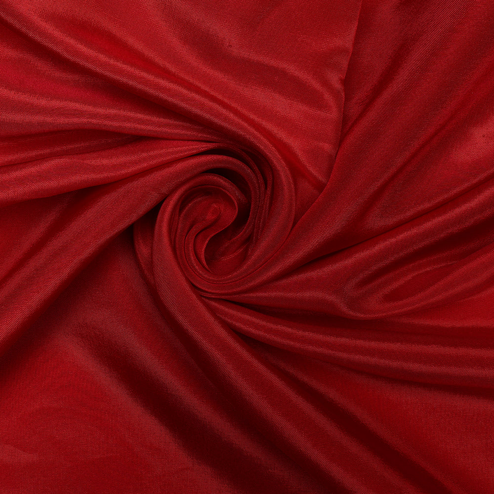 Red Color Piece Dyed Upada Fabric