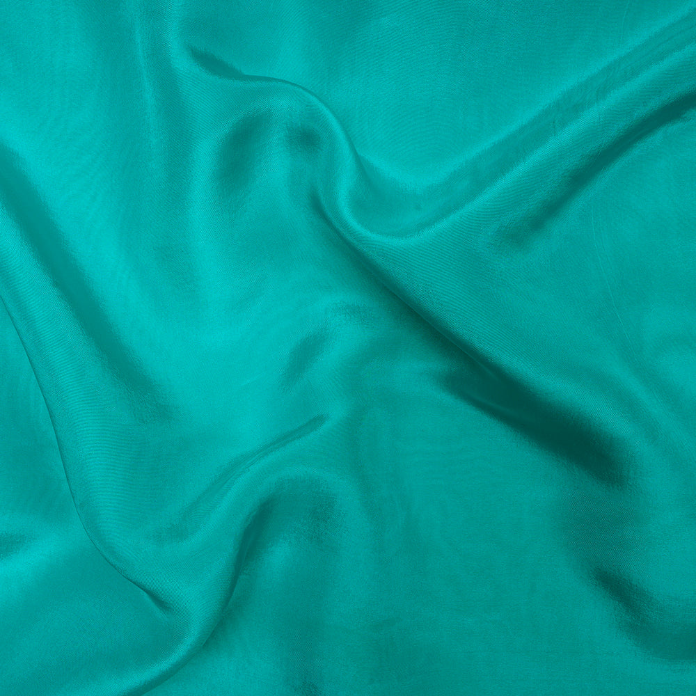 Turquoise Color Piece Dyed Upada Fabric