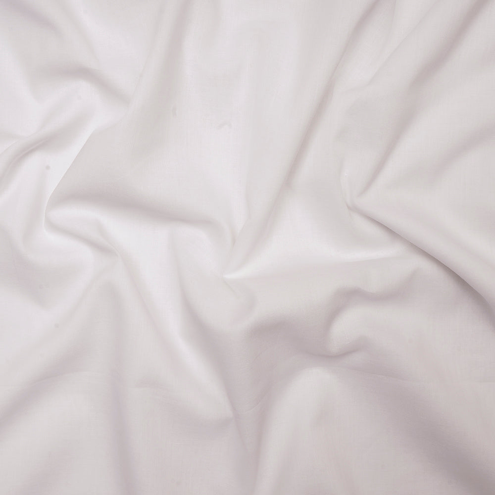 White Mill Made Dyeable Premium 80's Cotton Voile Fabric