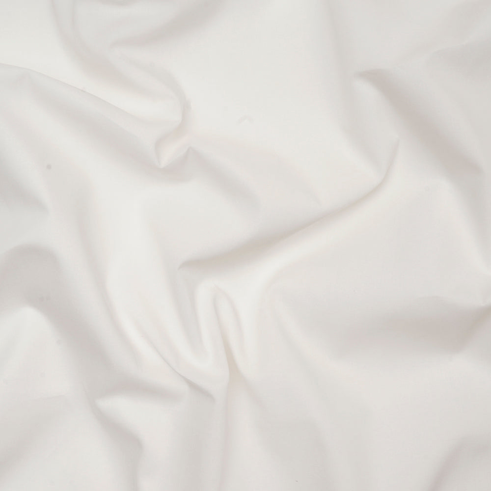 White Plain 60'sX60's Poplin Cotton Fabric