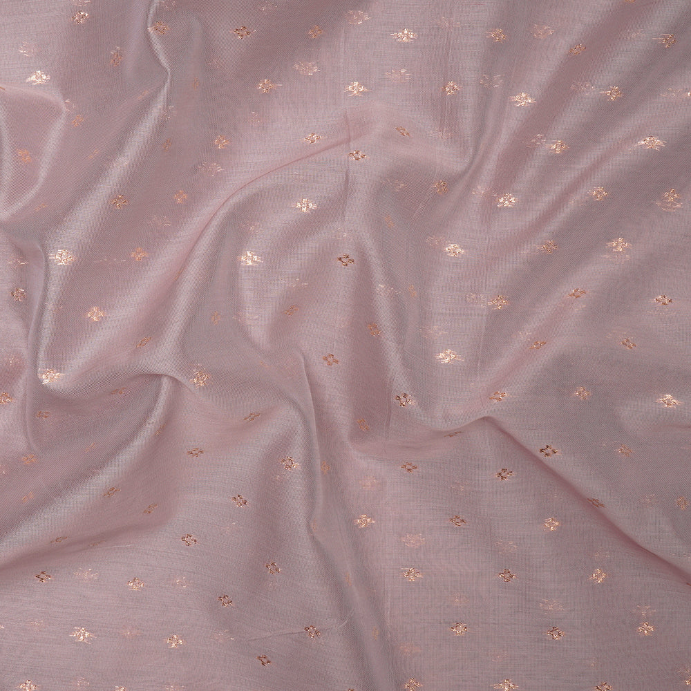 Light Lvender Color Poly Cotton Jacquard Fabric