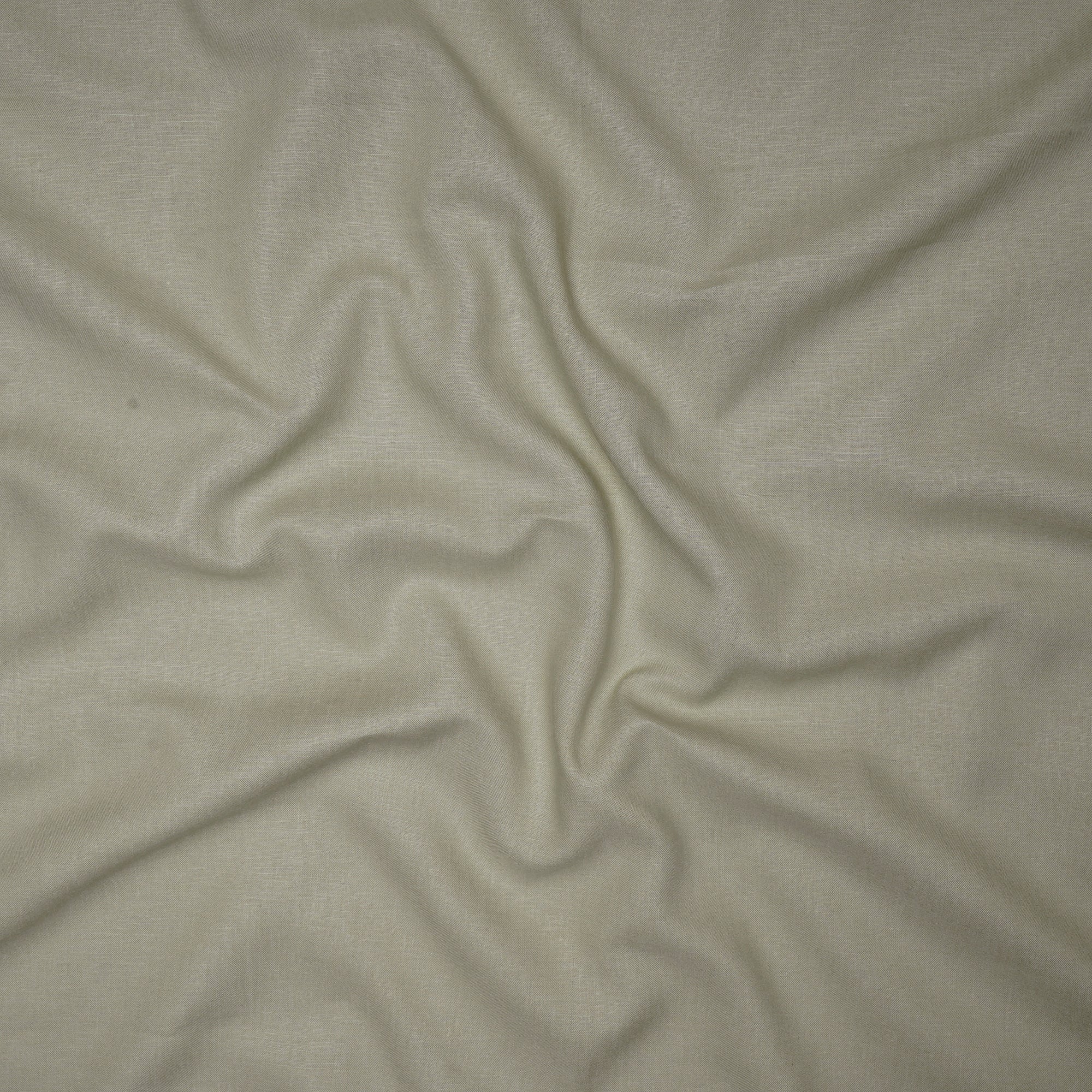 Light Olive Green Plain Modal Linen Fabric