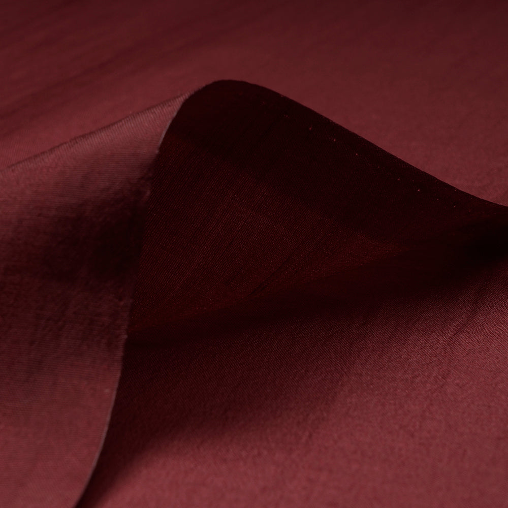 Marron Plain Premium Orra Satin Fabric