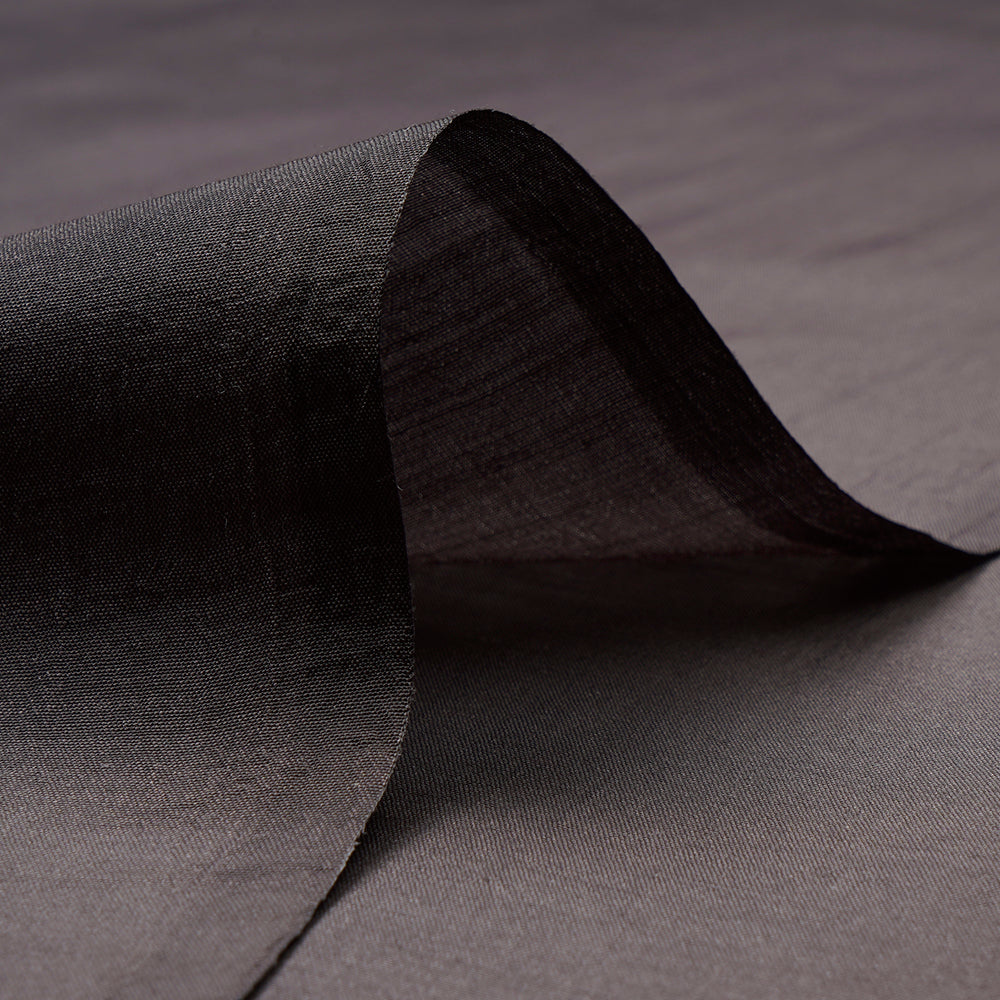 Dark Grey Plain Premium Orra Satin Fabric