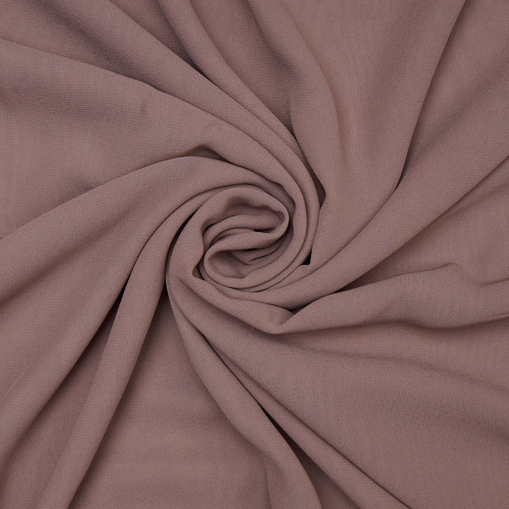Greyish Pink Premium Fox Georgtte Fabric