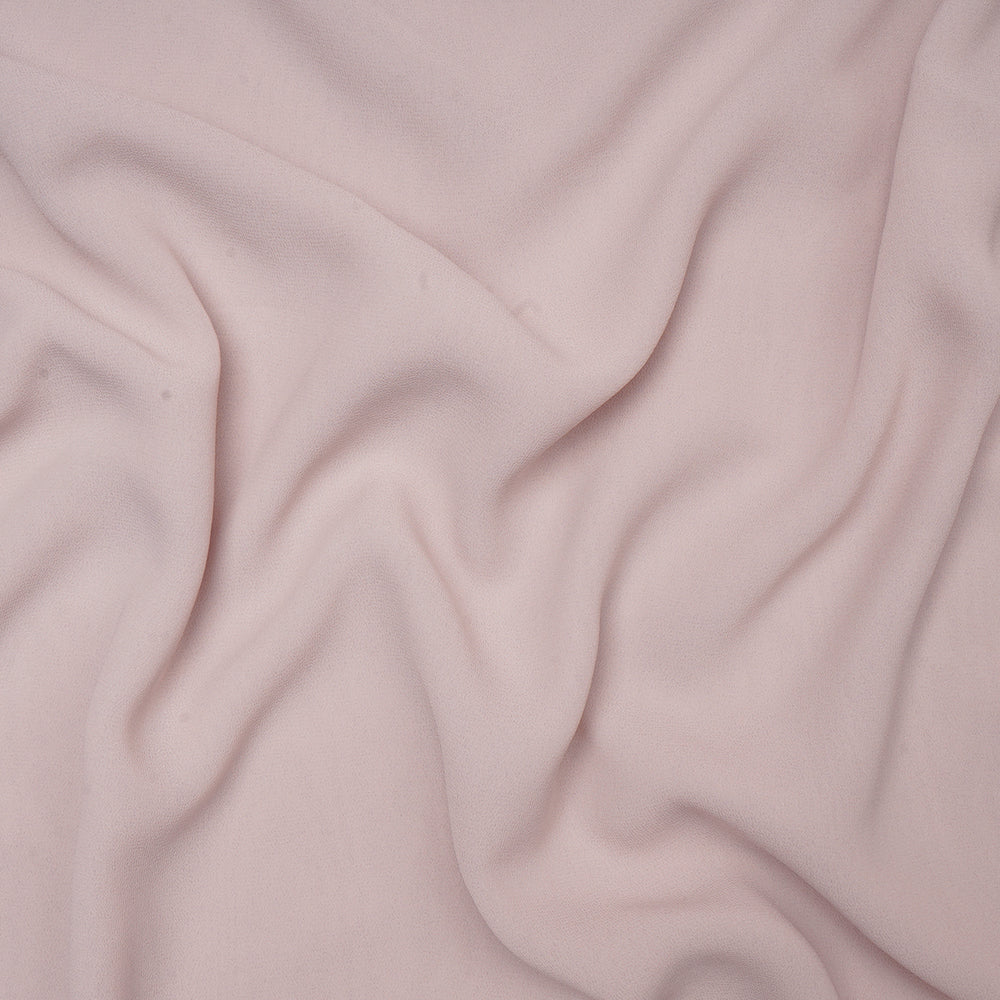 Light Blush Pink Premium Fox Georgtte Fabric