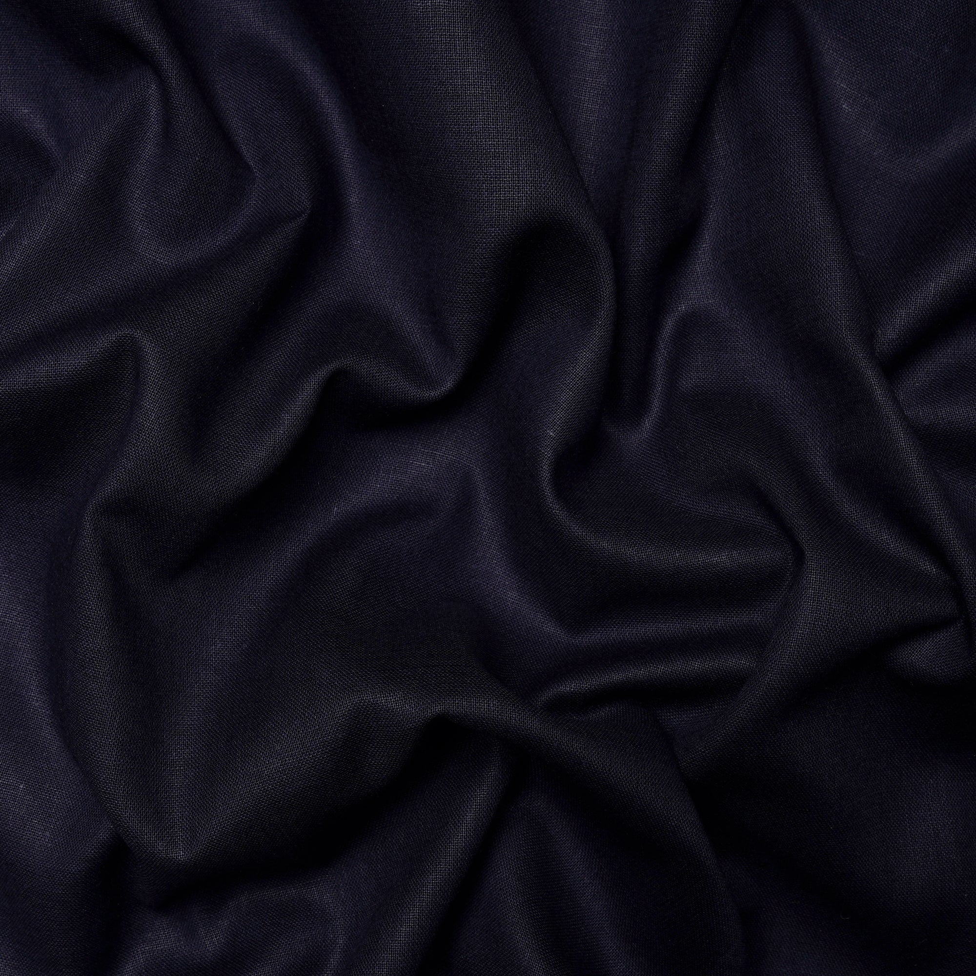 Navy Blue Mill Dyed Pure Cotton Lining Fabric