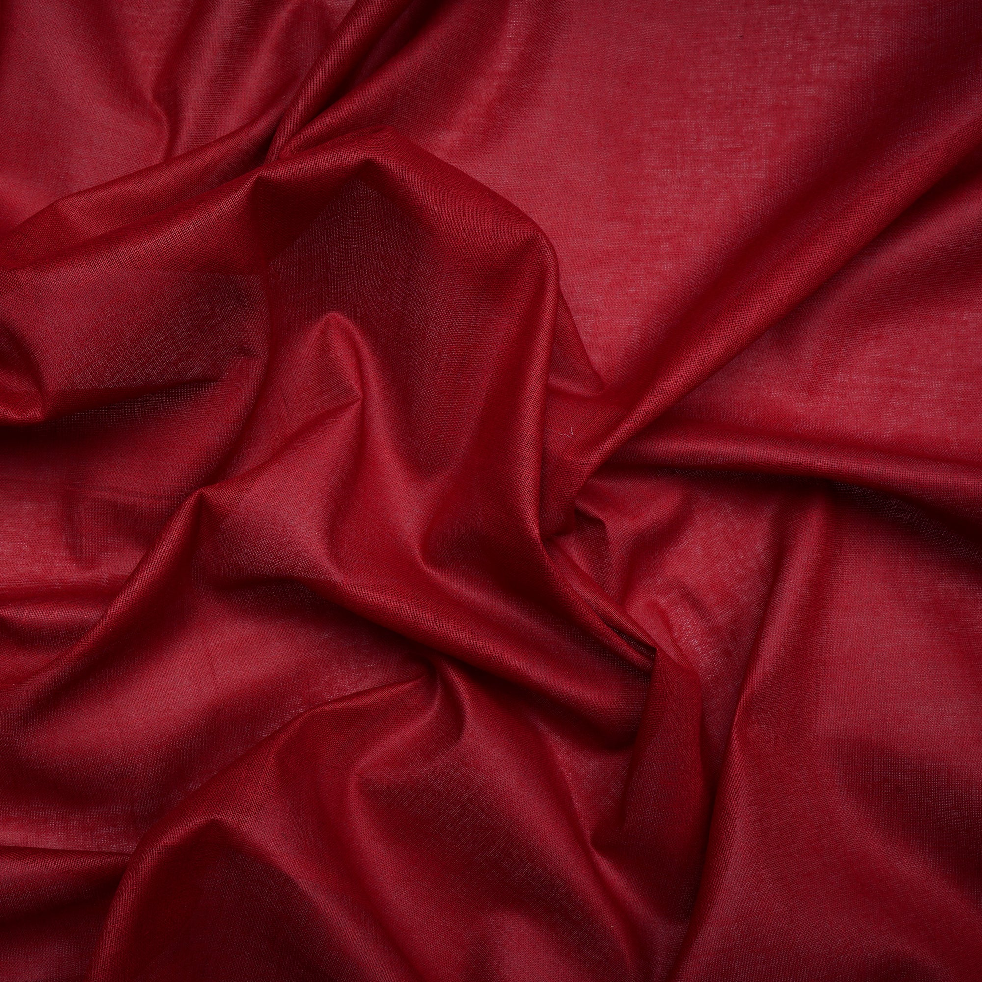 Maroon Mill Dyed Pure Cotton Lining Fabric