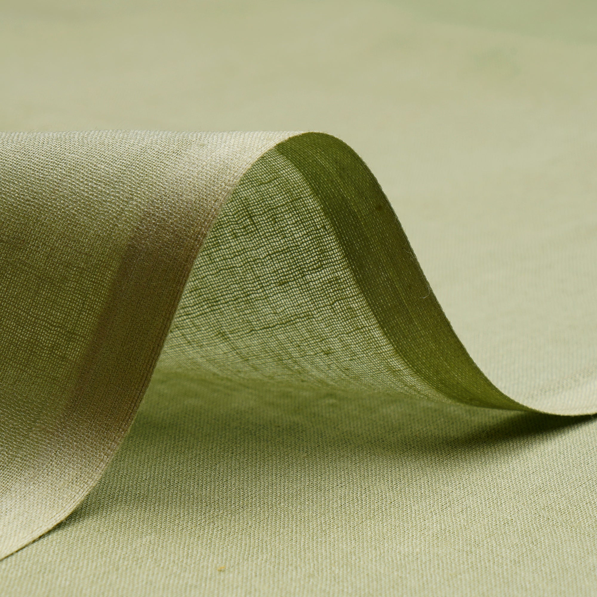 Powder Green Mill Dyed Pure Cotton Lining Fabric