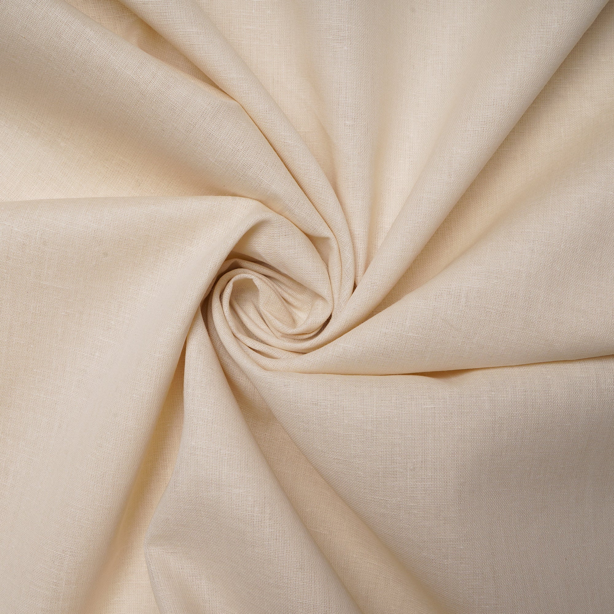 Cream Mill Dyed Pure Cotton Lining Fabric