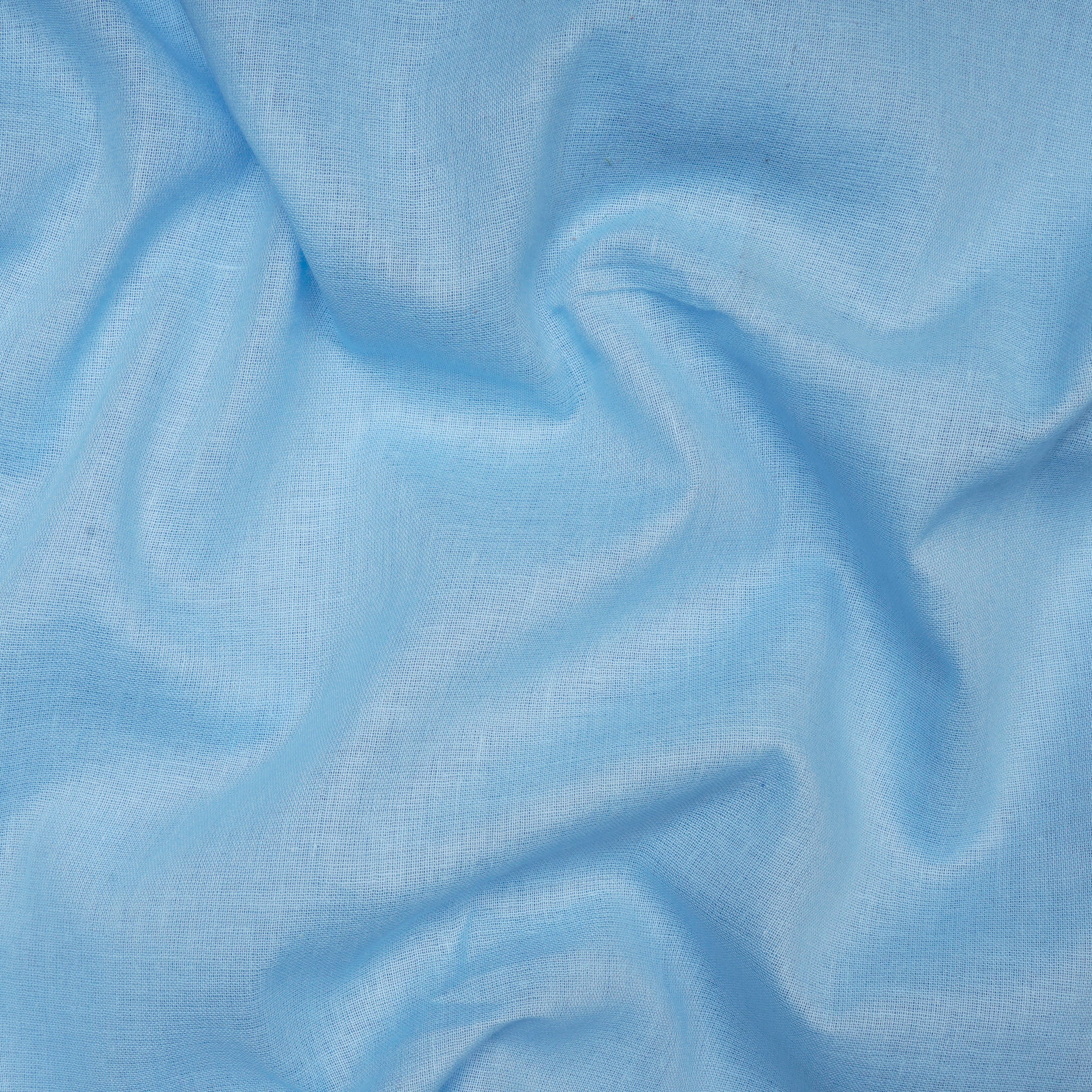 Baby Blue Mill Dyed Pure Cotton Lining Fabric