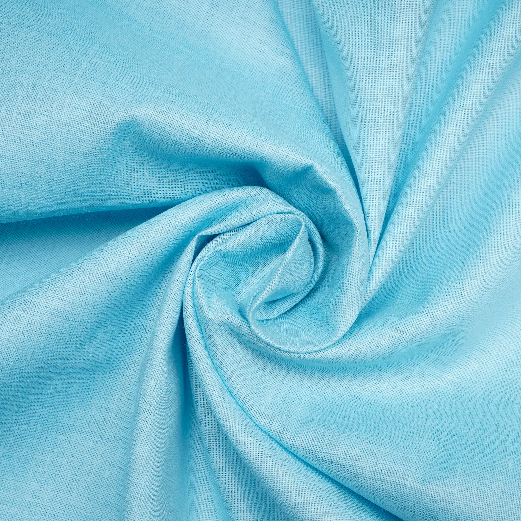 Sky Blue Mill Dyed Pure Cotton Lining Fabric