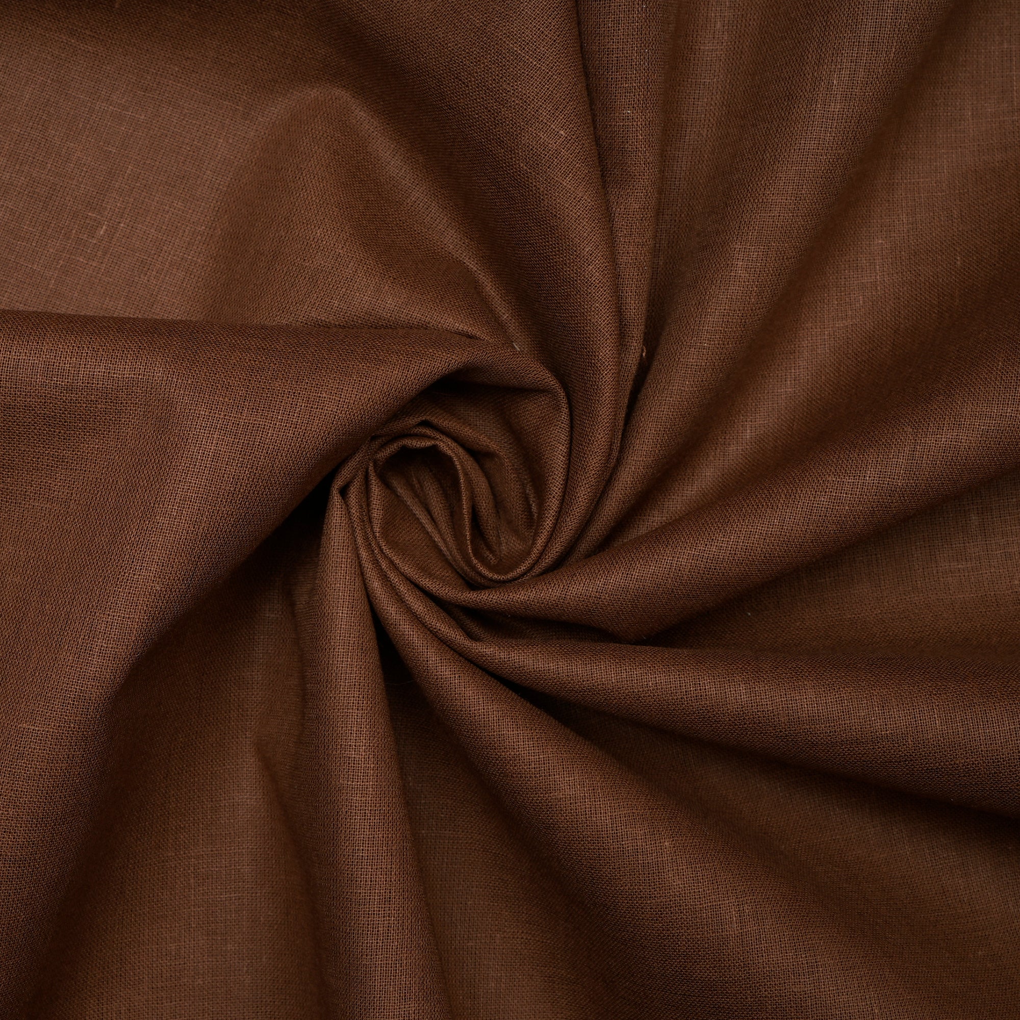 Brown Mill Dyed Pure Cotton Lining Fabric
