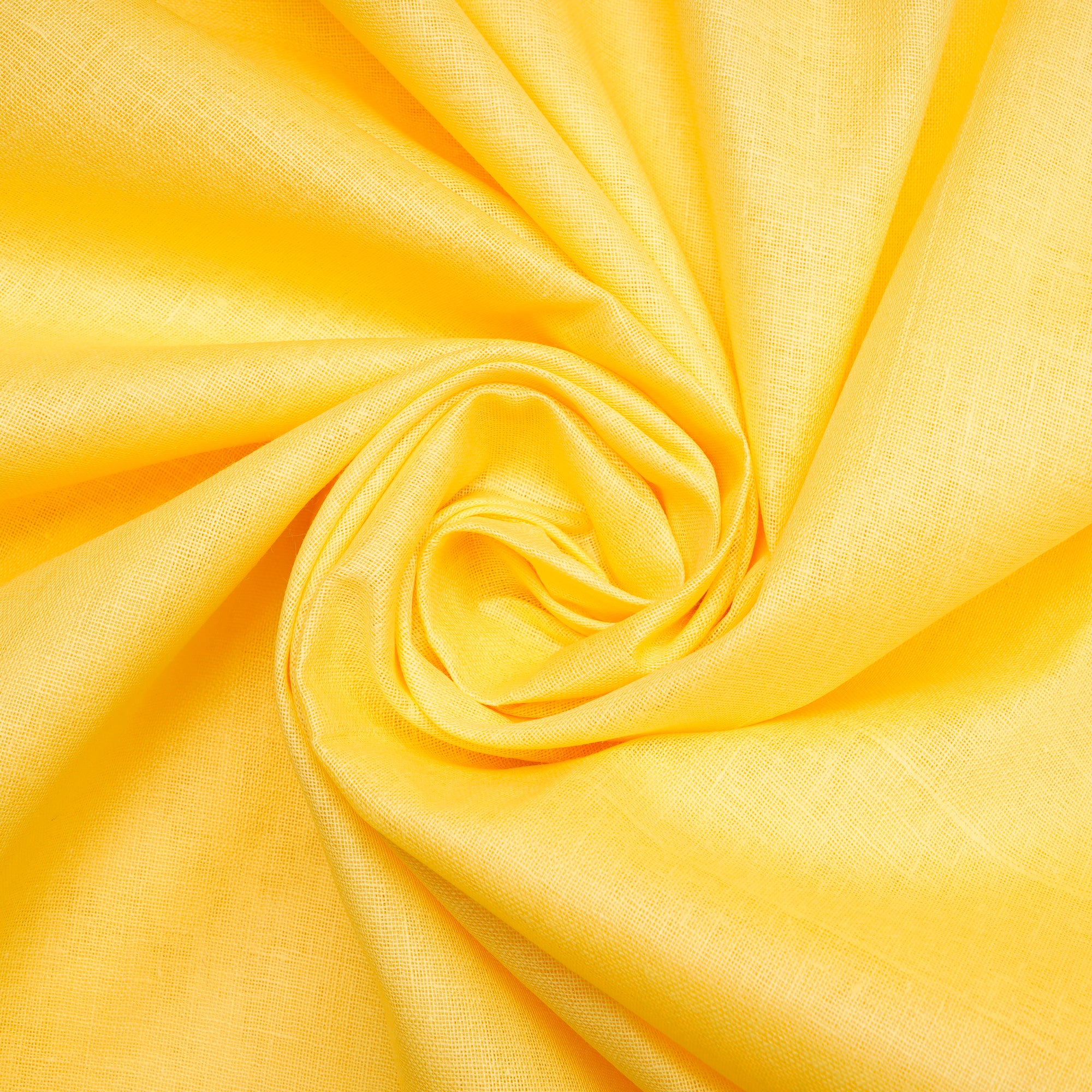 Yellow Mill Dyed Pure Cotton Lining Fabric