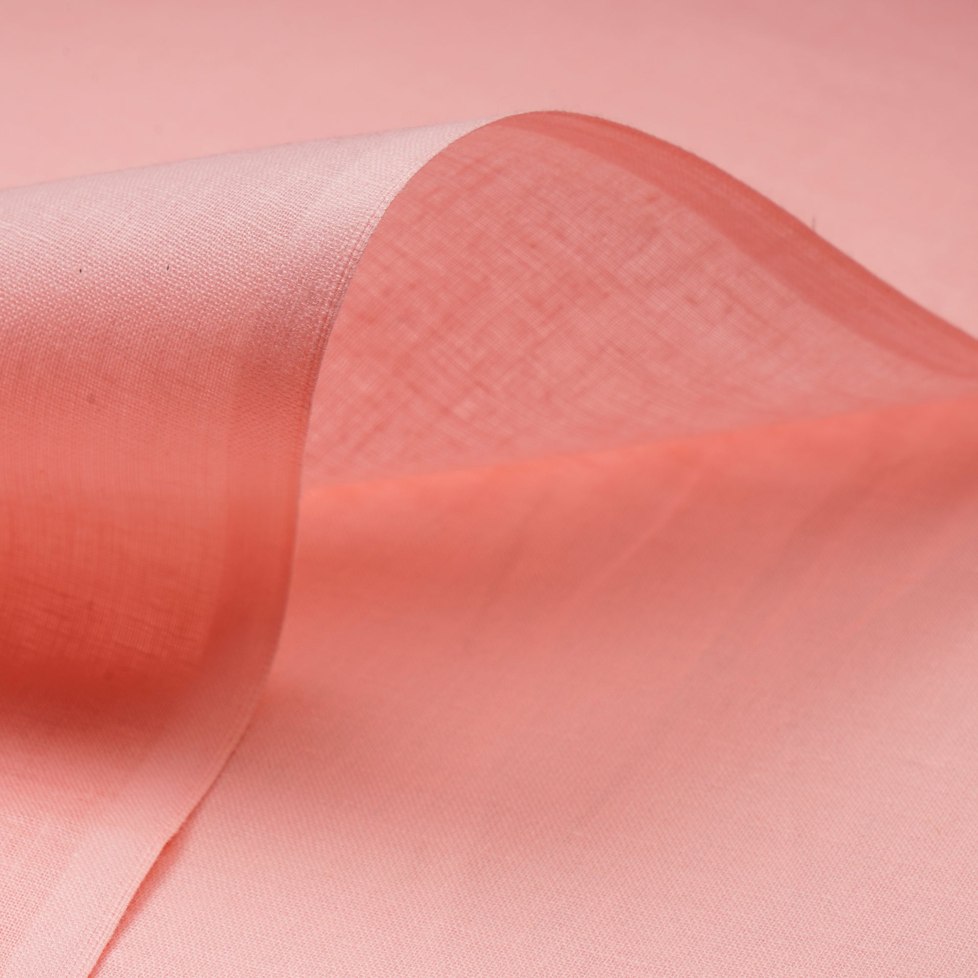 Salmon Mill Dyed Pure Cotton Lining Fabric