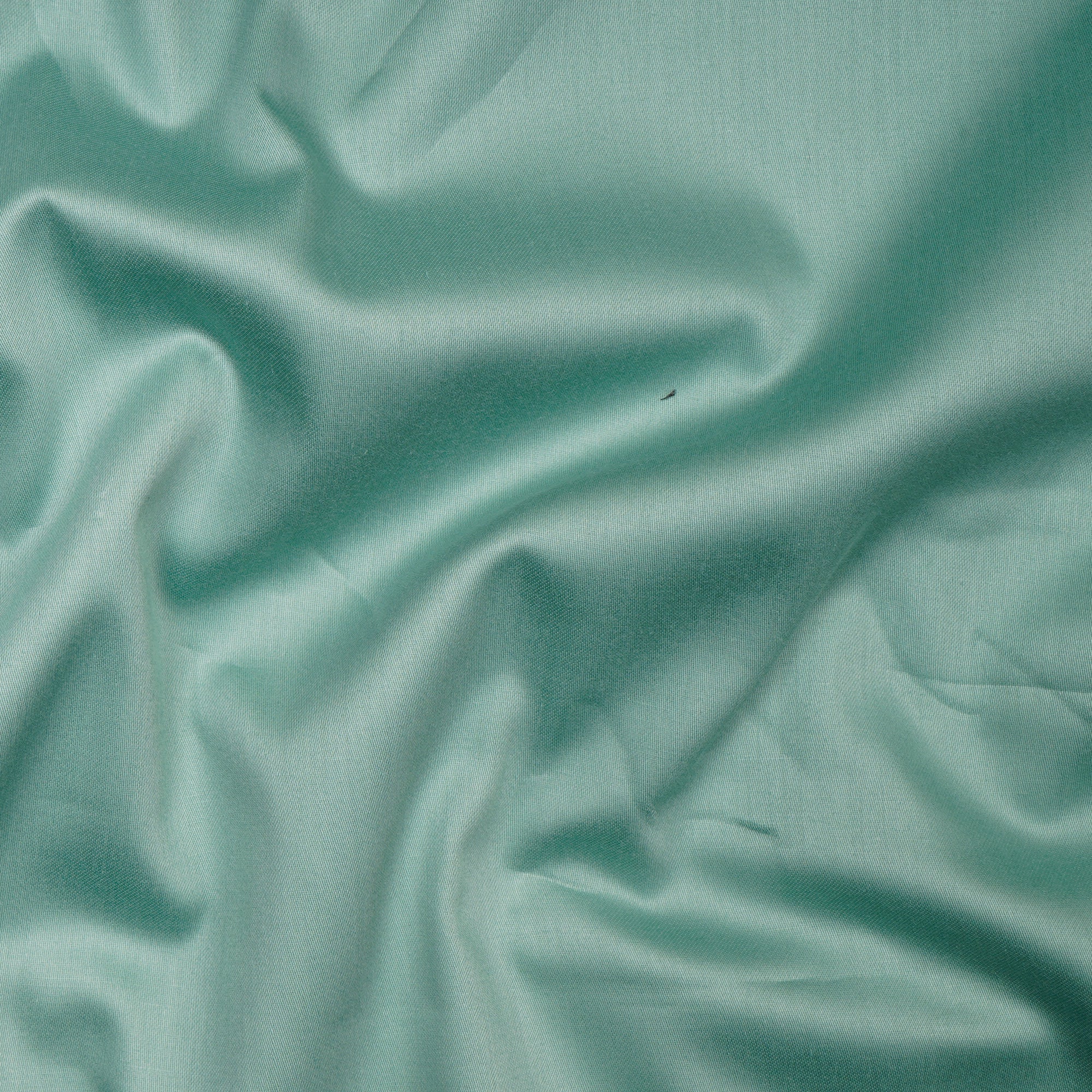 Sea Green Premium Mill Dyed Glazed Cotton Satin Fabric