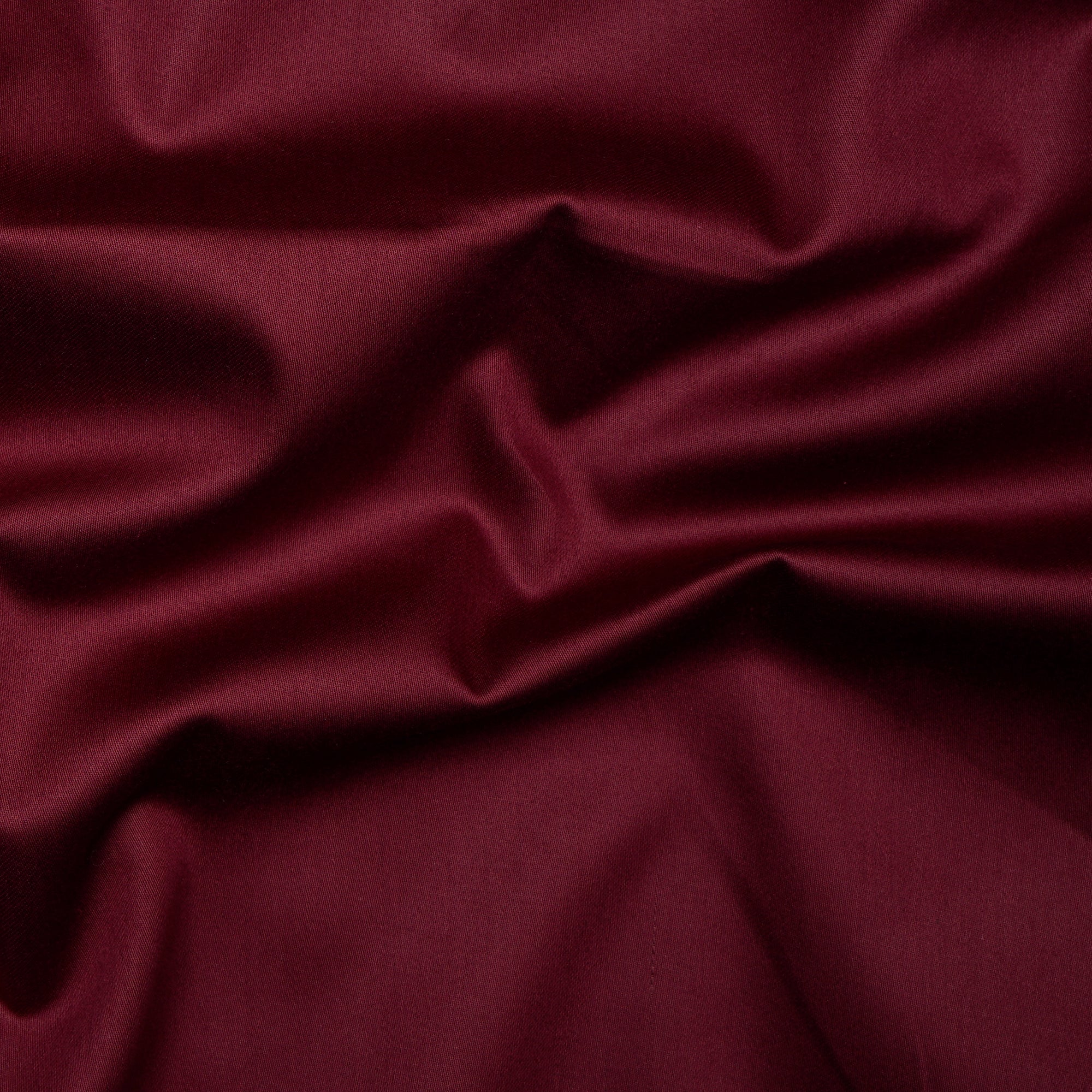 Barn Red Premium Mill Dyed Glazed Cotton Satin Fabric
