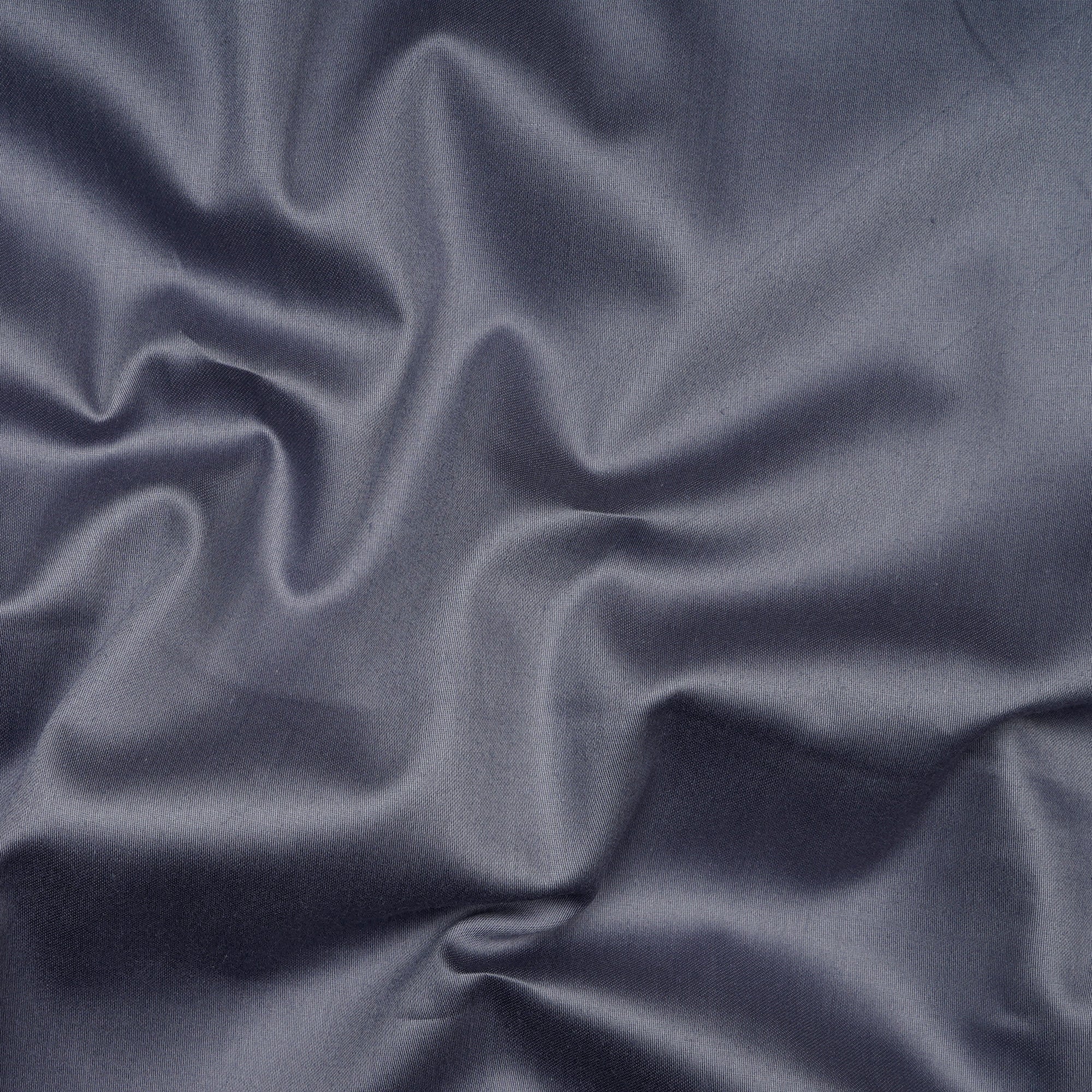 Porpoise Premium Mill Dyed Glazed Cotton Satin Fabric