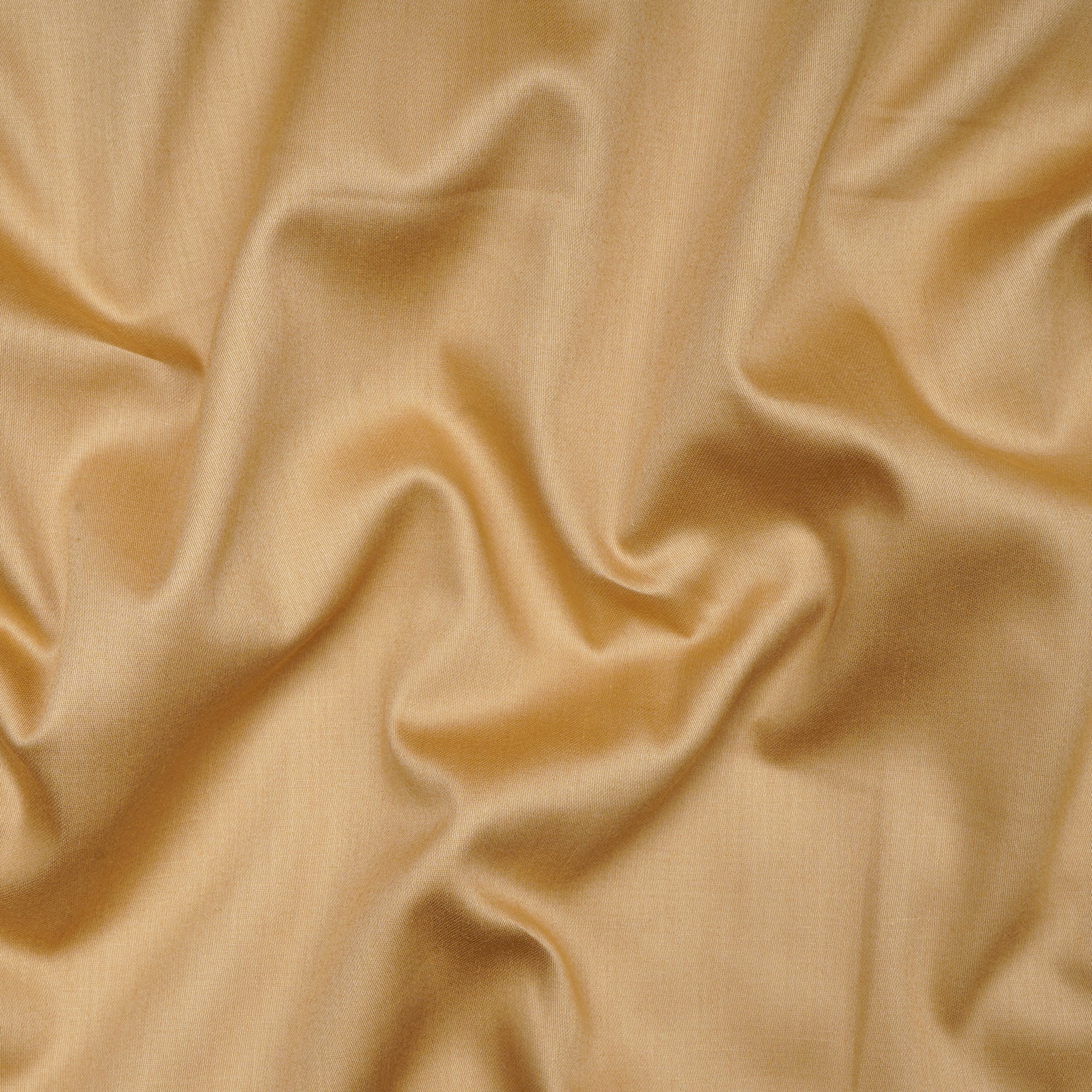 Beige Premium Mill Dyed Glazed Cotton Satin Fabric