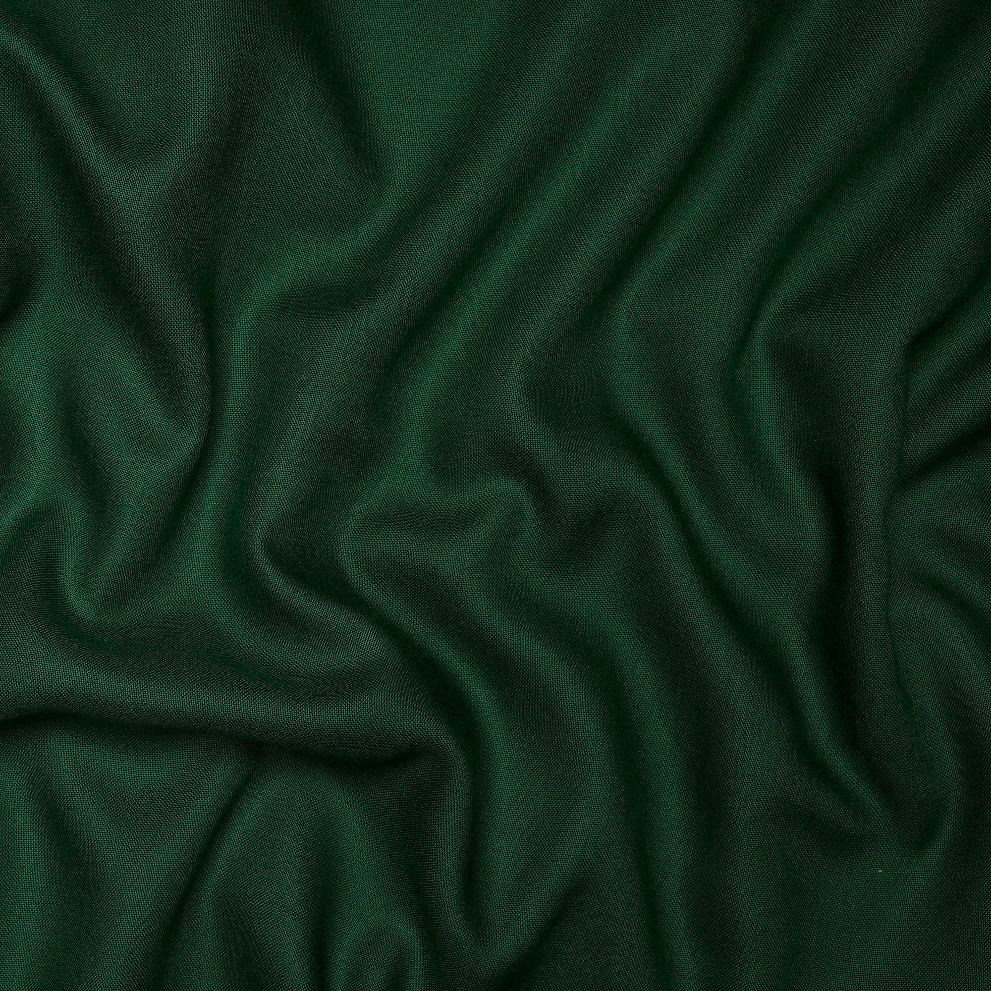 Emerald Plain Mill Dyed Rayon Fabric