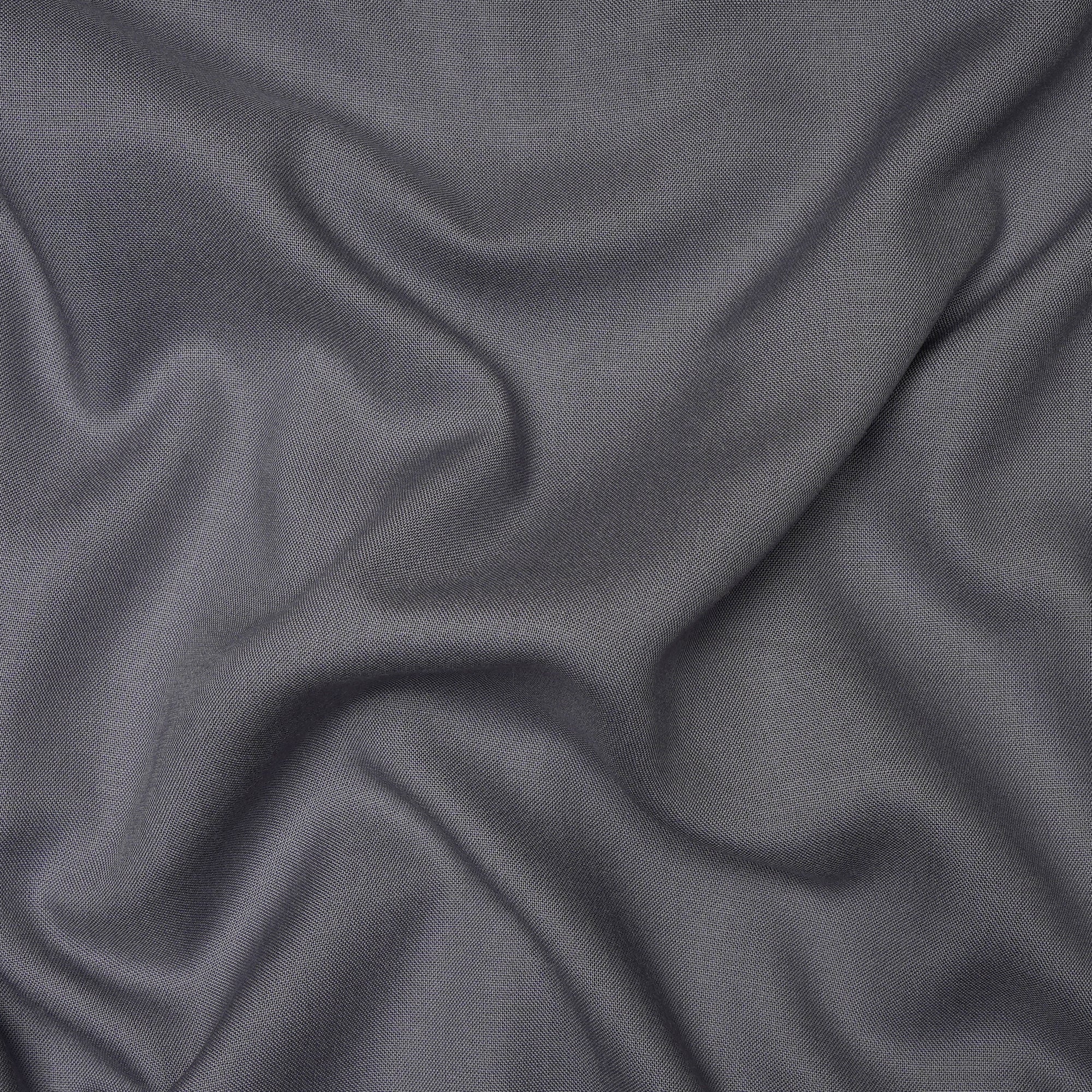 Porpoise Plain Mill Dyed Rayon Fabric