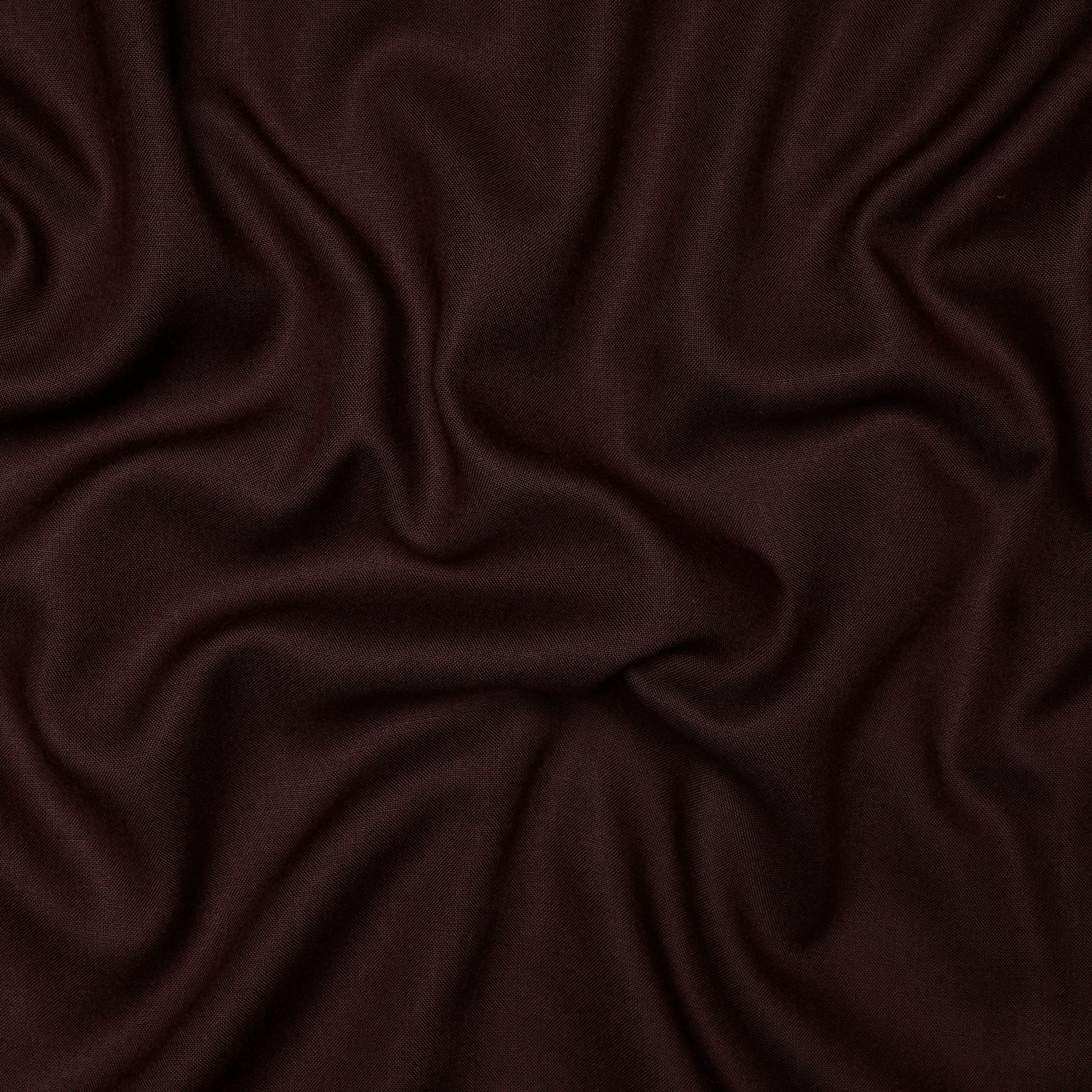 Brown Plain Mill Dyed Rayon Fabric