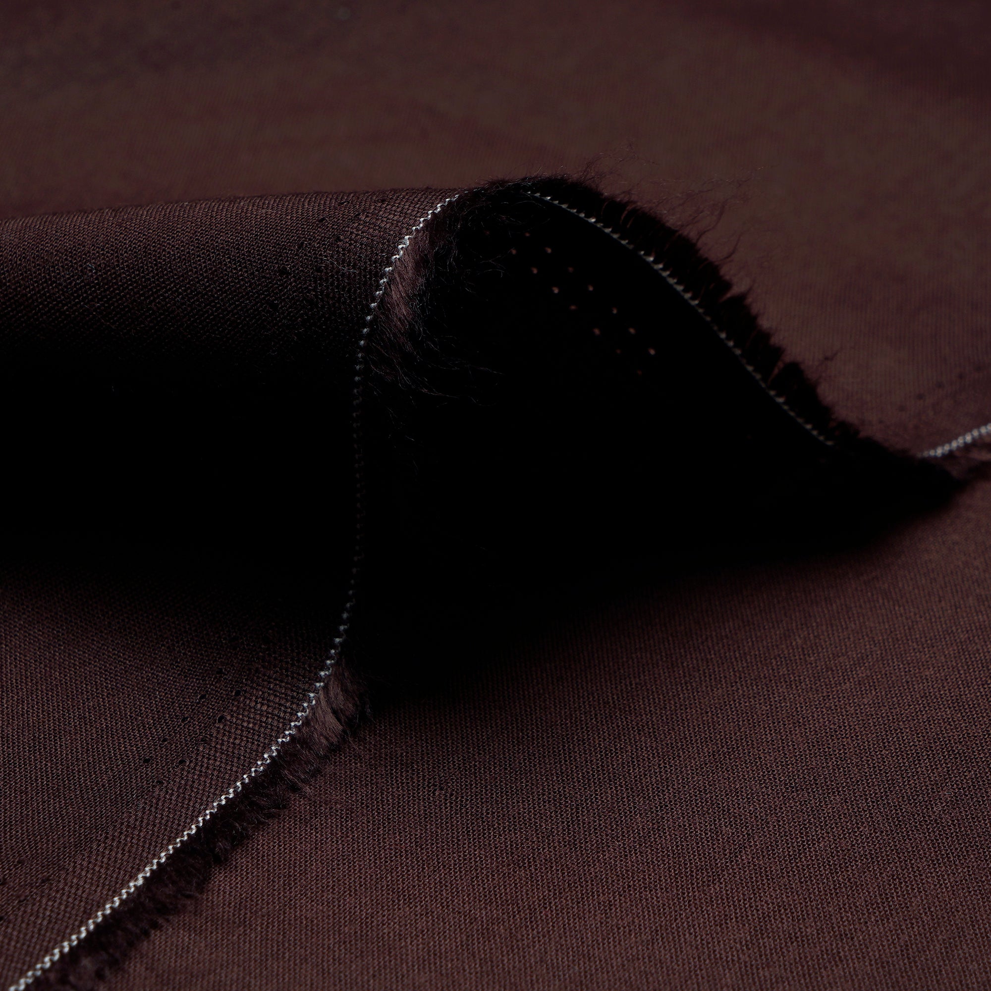 Brown Plain Mill Dyed Rayon Fabric