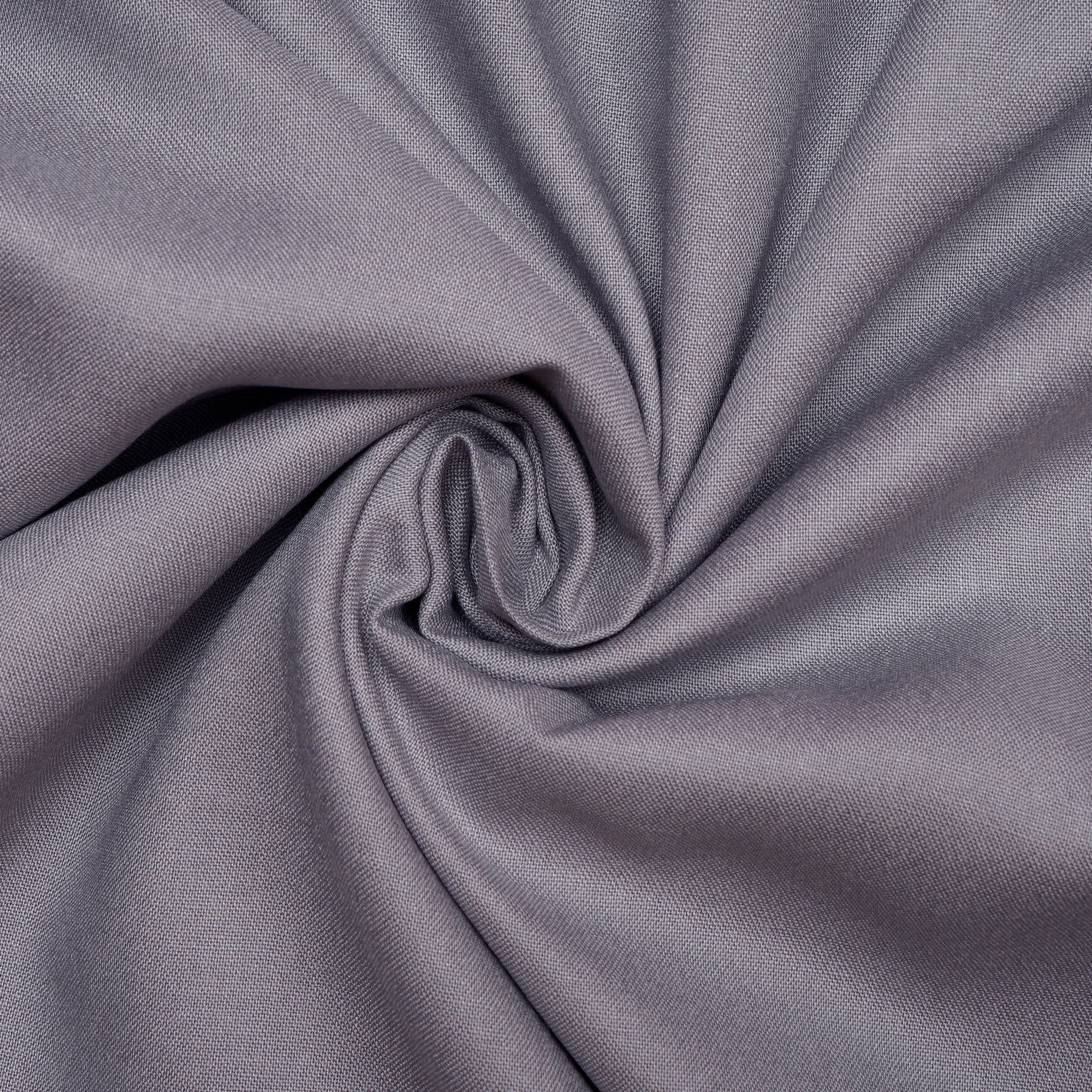 Cloud Grey Mill Dyed Rayon Fabric