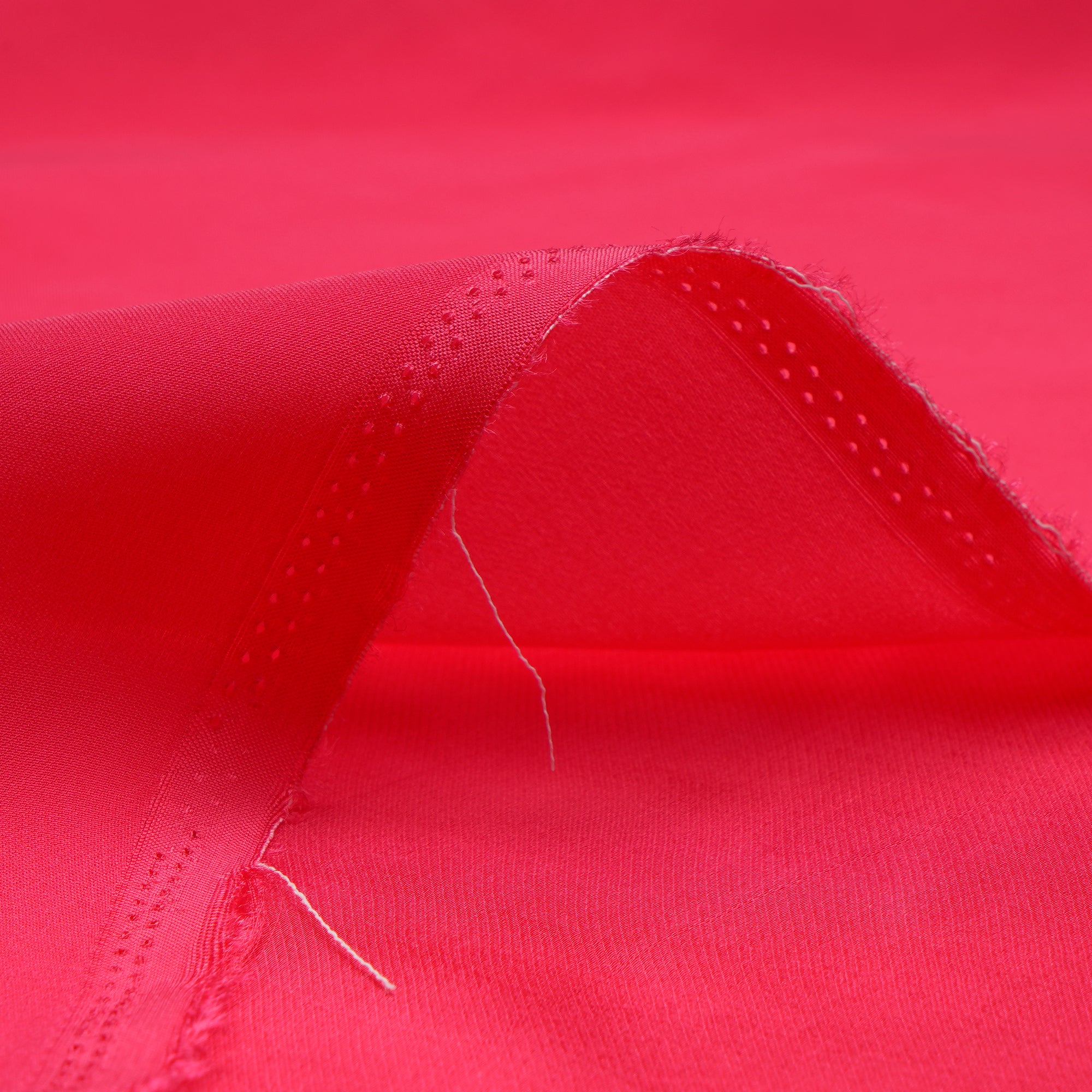 Hot Pink Mill Dyed Satin Organza Fabric