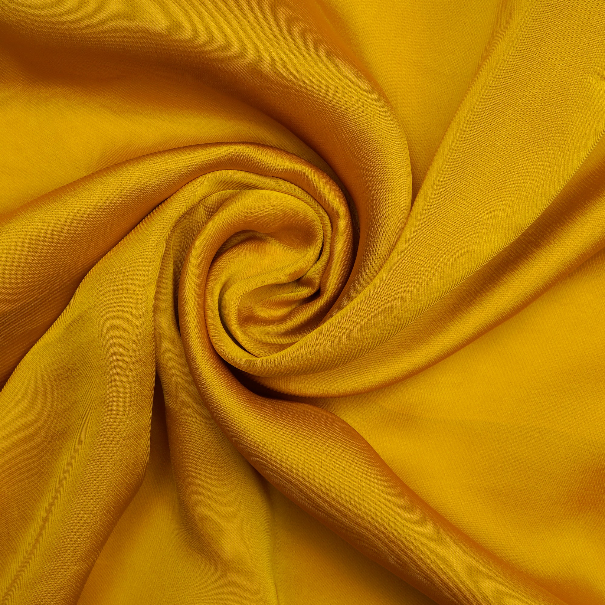 Chrome Yellow Mill Dyed Satin Organza Fabric