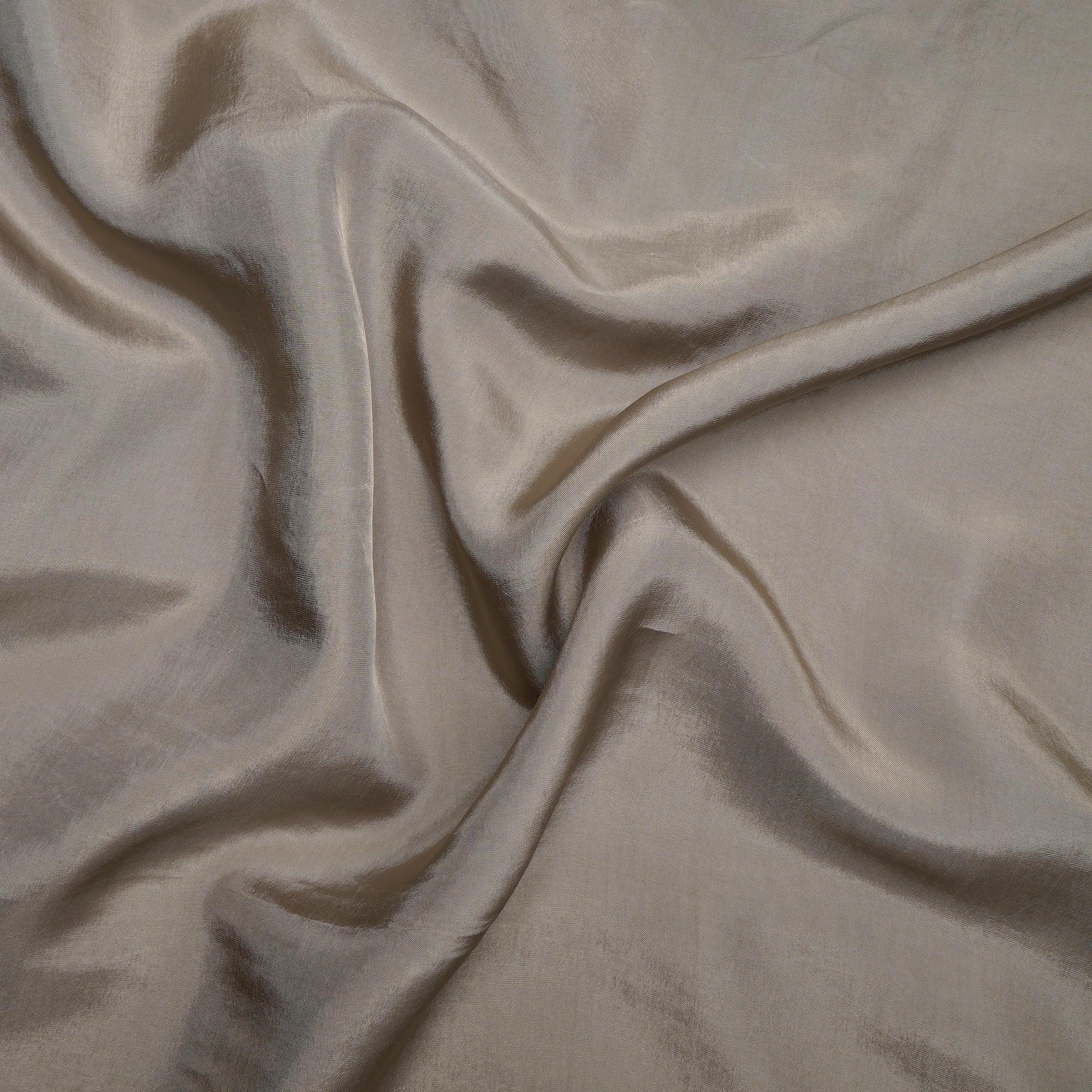 Mink Grey Mill Dyed Baluchi Silk Fabric