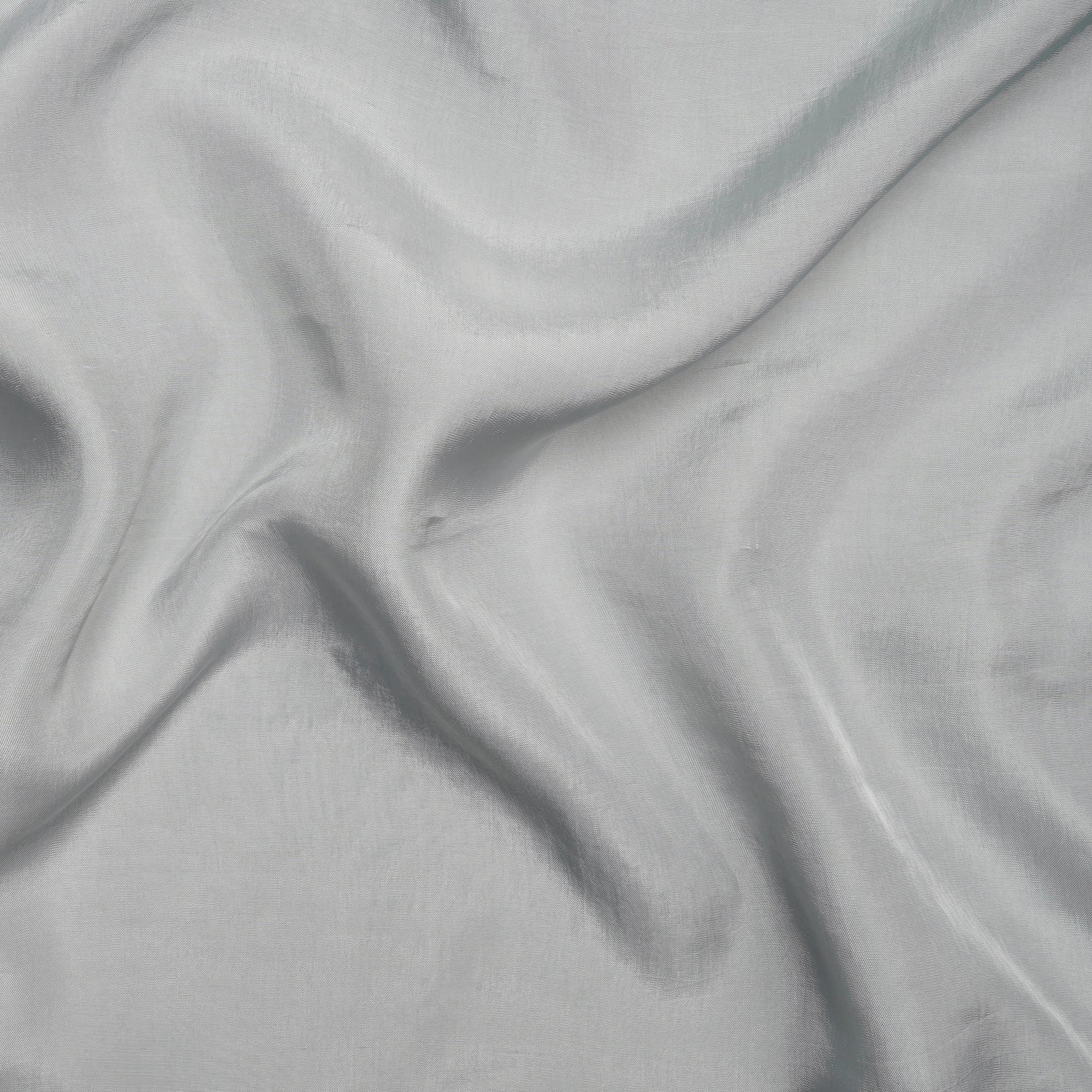Bluish-Grey Mill Dyed Baluchi Silk Fabric