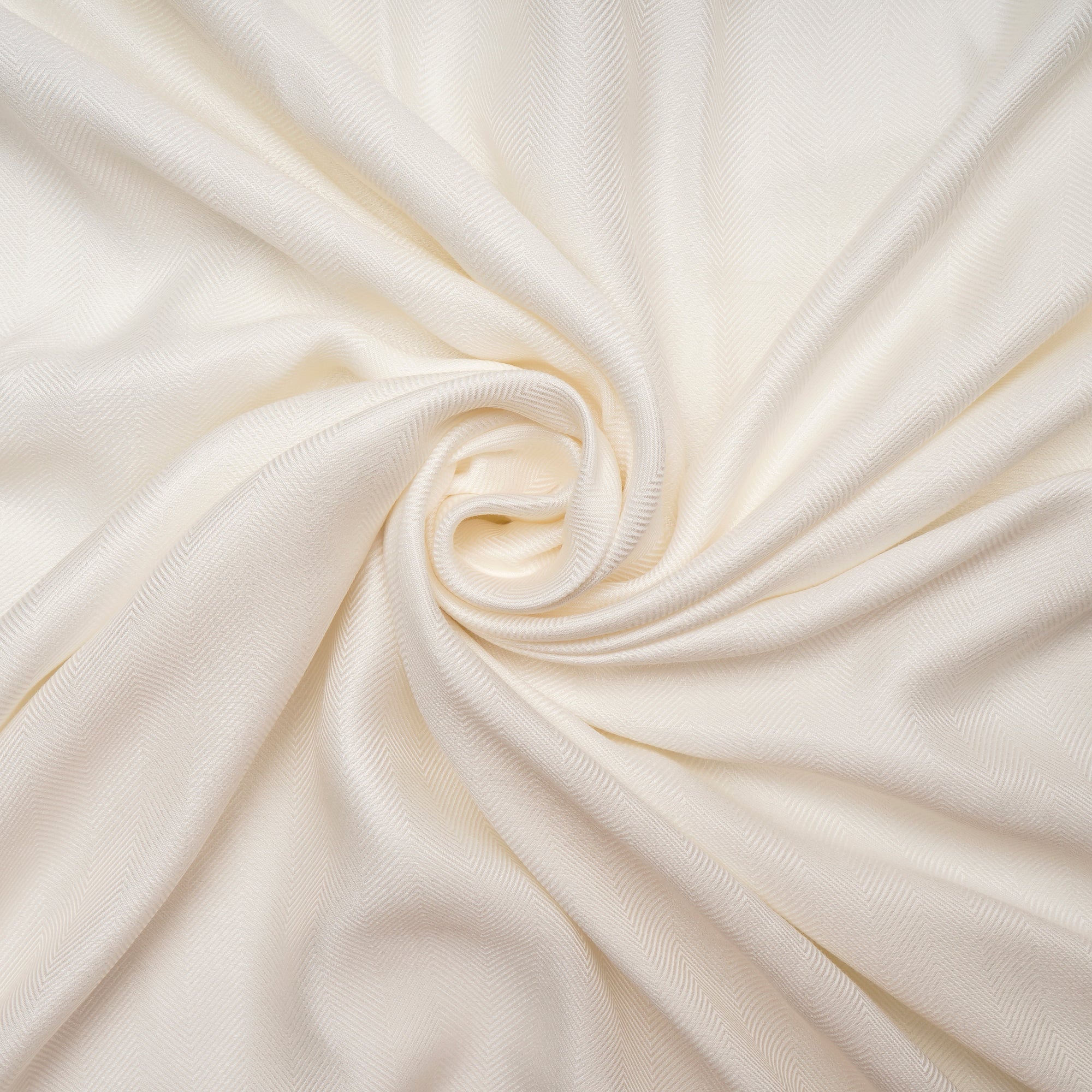 White Dyeable Viscose Pashmina Fabric