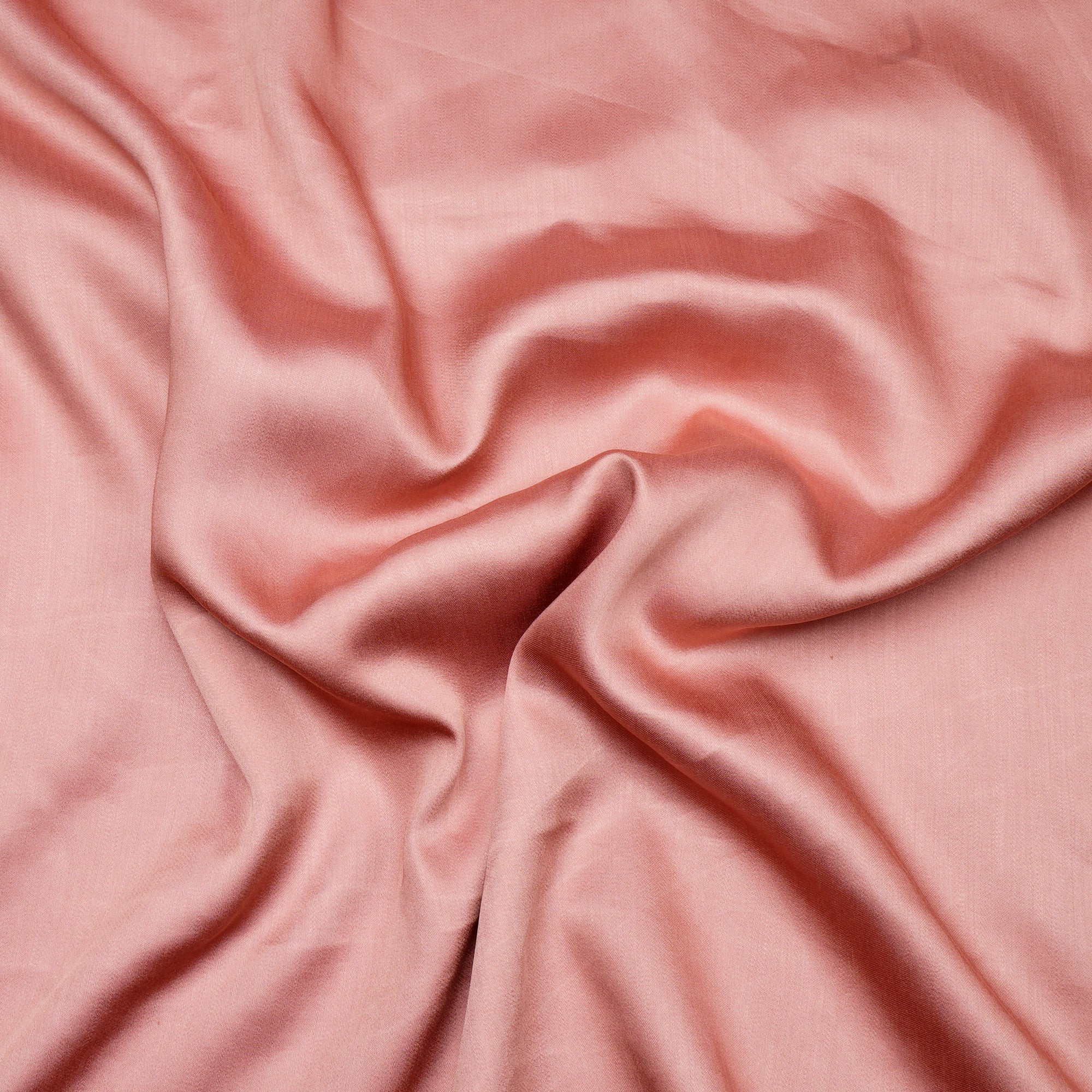 Blush Pink Plain Tencel Modal Twill Fabric