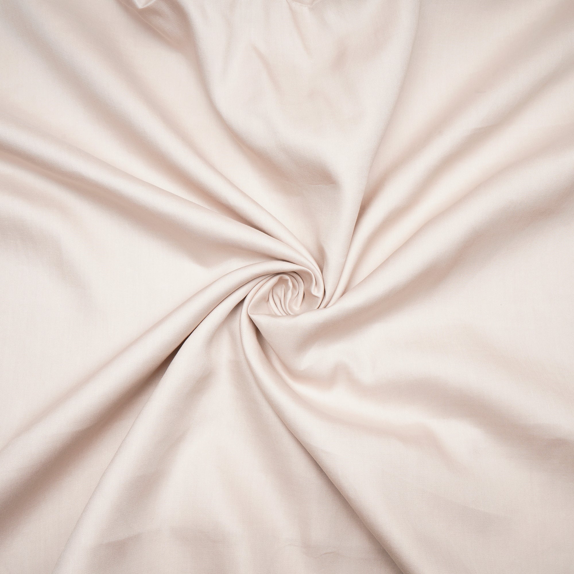 Off-White Dyeable Plain Tencel Modal Twill Fabric