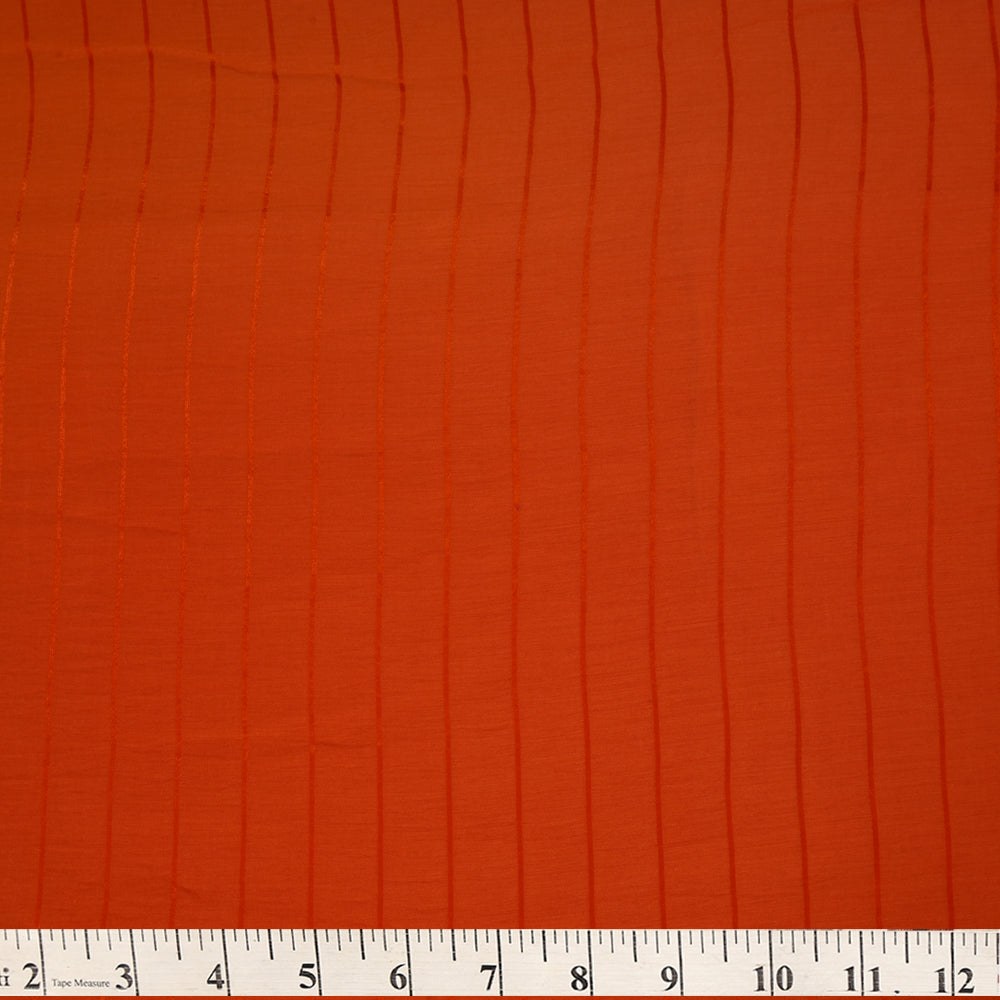 Orange Color Polyester Modal Fabric