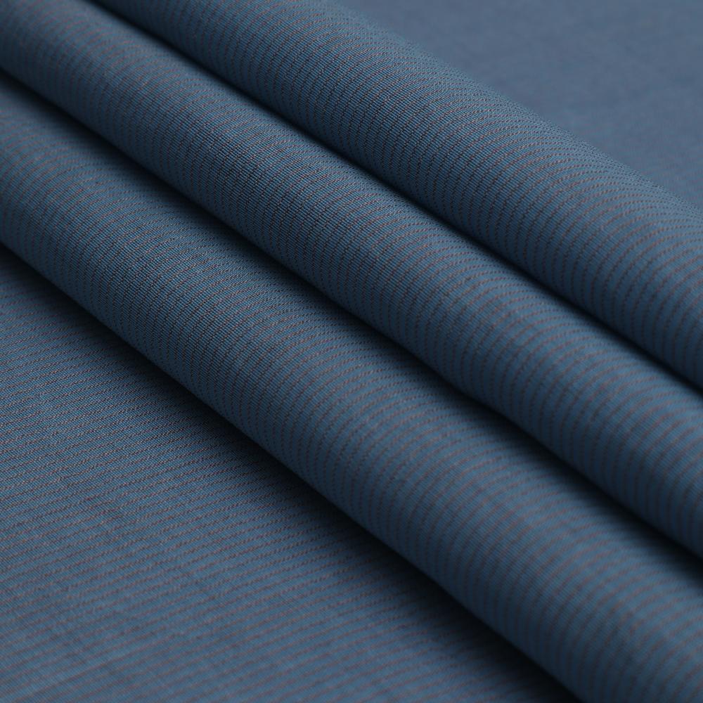 Blue Color Fancy Chanderi Fabric