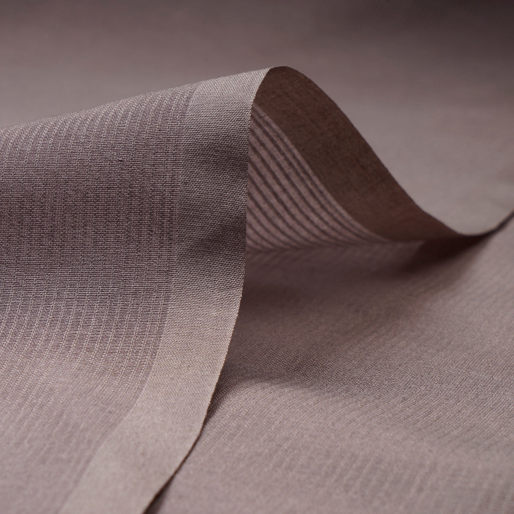 Pinkish Grey Color Woven Fancy Chanderi Fabric
