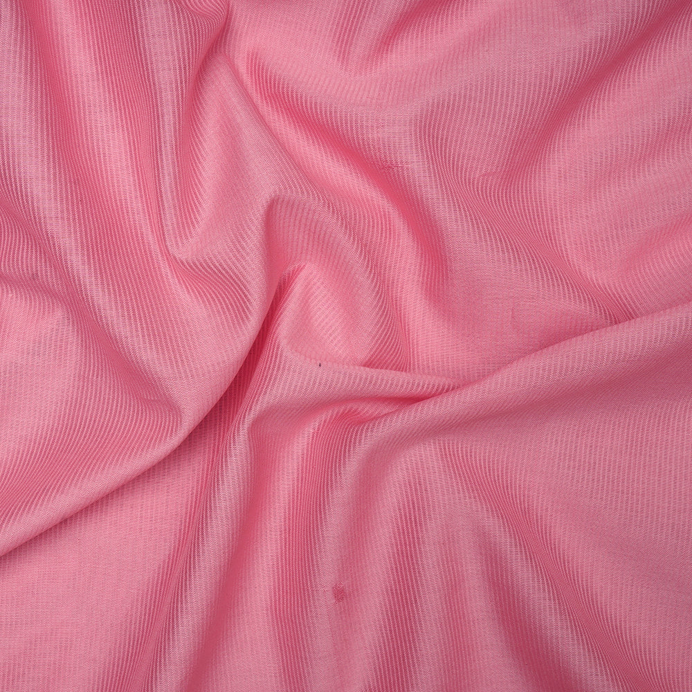 Pink Color Woven Fancy Chanderi Fabric
