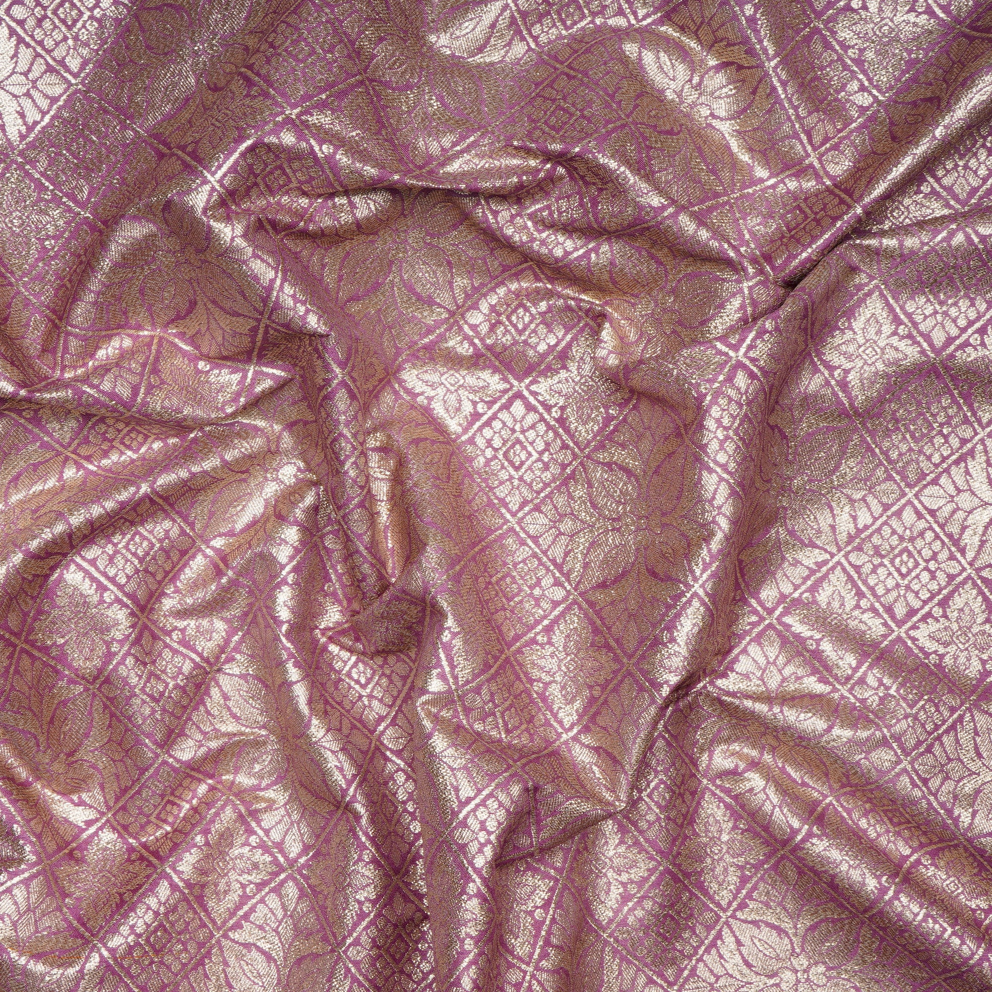 Bodacious All Over Blended Banarasi Brocade Fabric