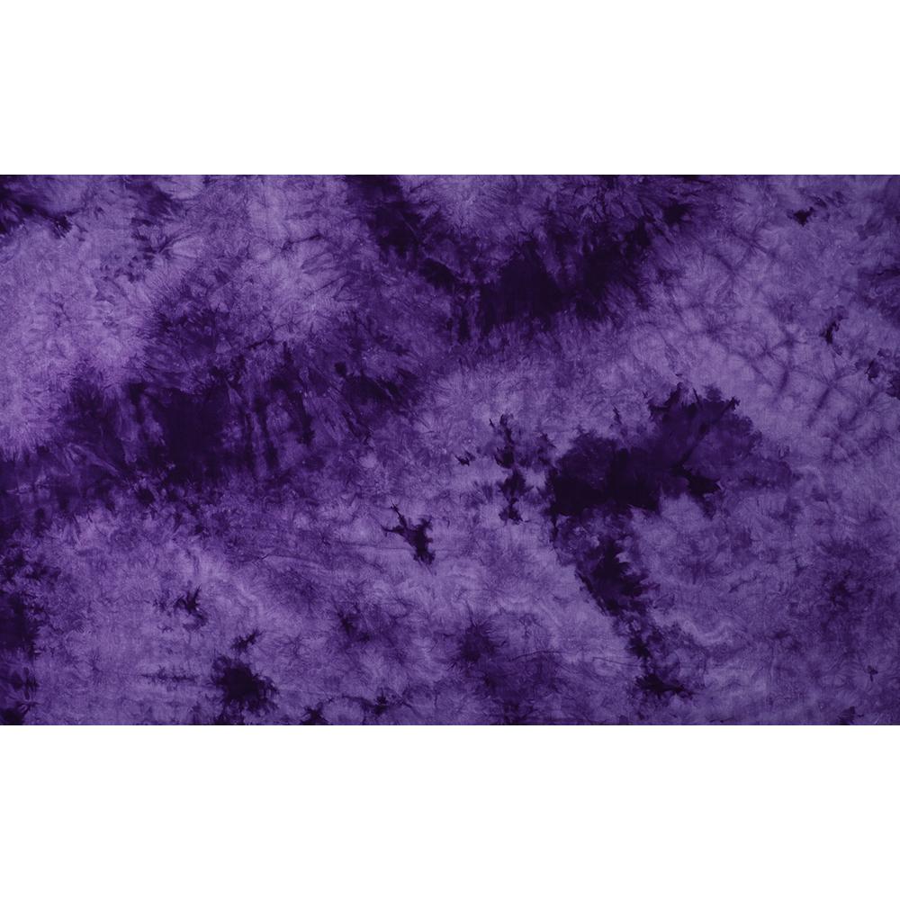 Purple Color Handcrafted Batik Printed Cotton Fabric