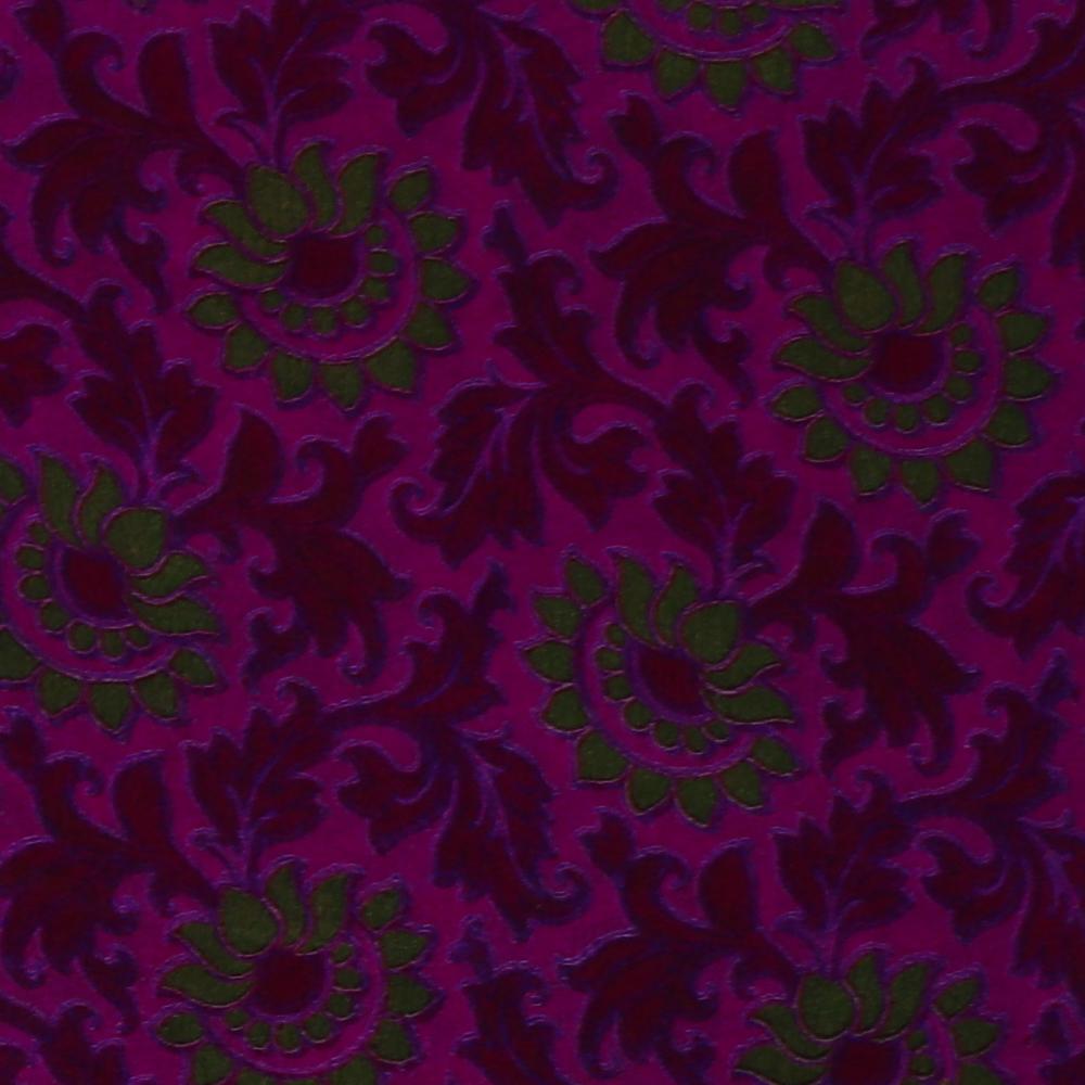 Purple Color Digital Printed Fancy Georgette Silk Fabric