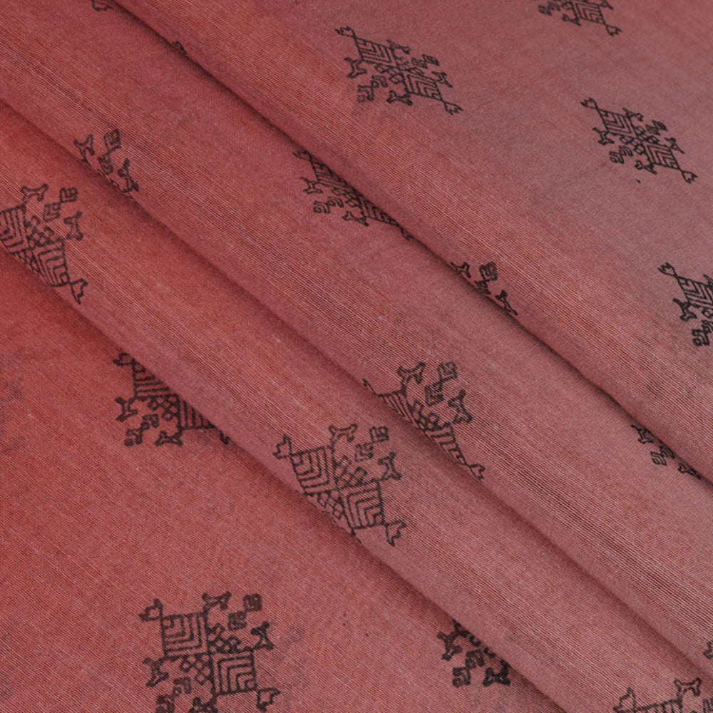 Multi Color Printed Fine Chanderi Fabric