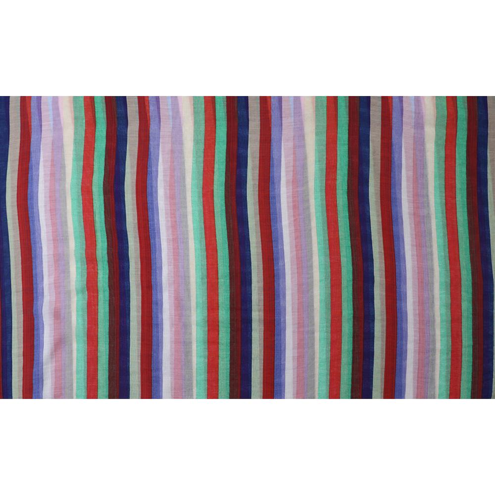 Multi Color Printed Muslin Fabric