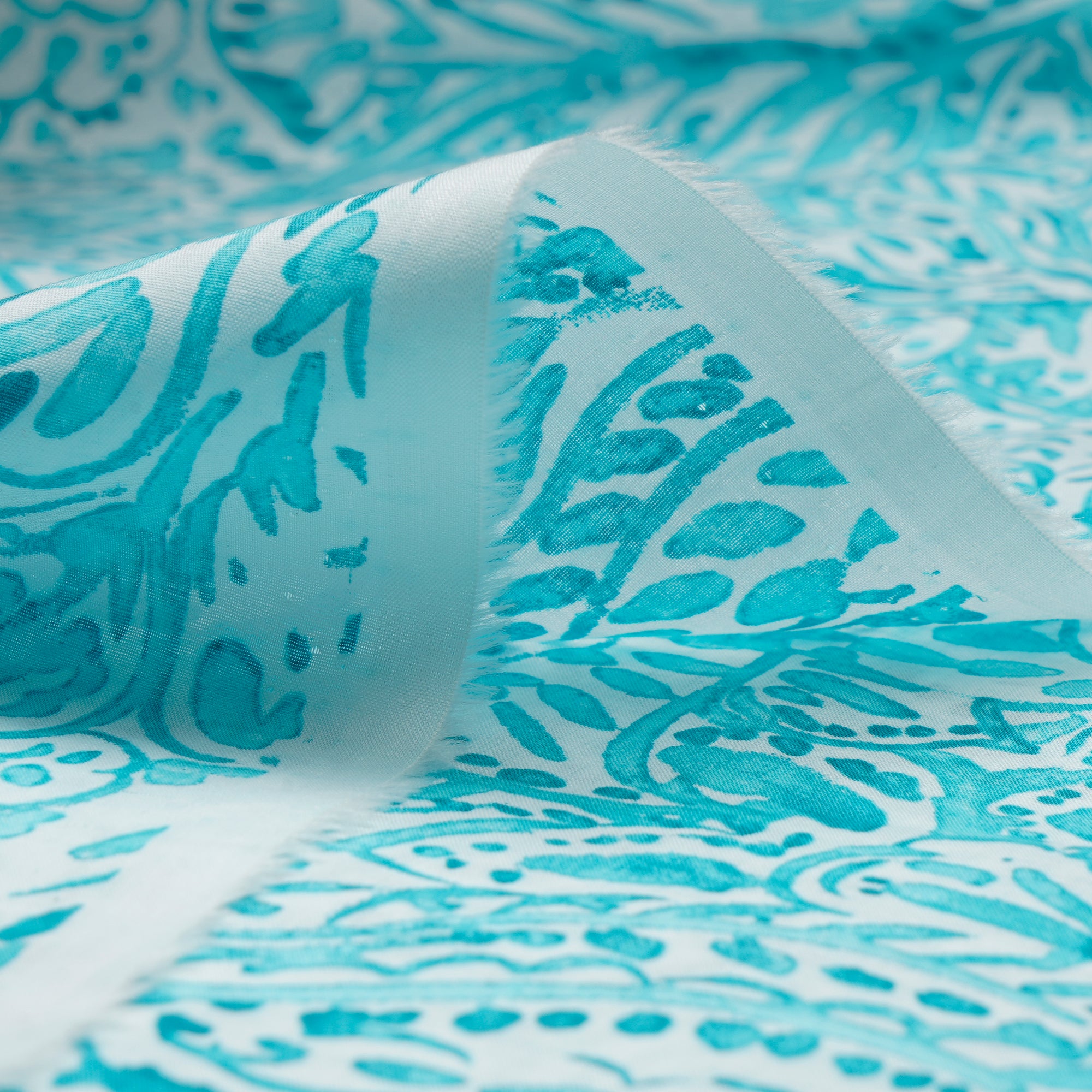 Celeste Printed Premium Cotton Fabric