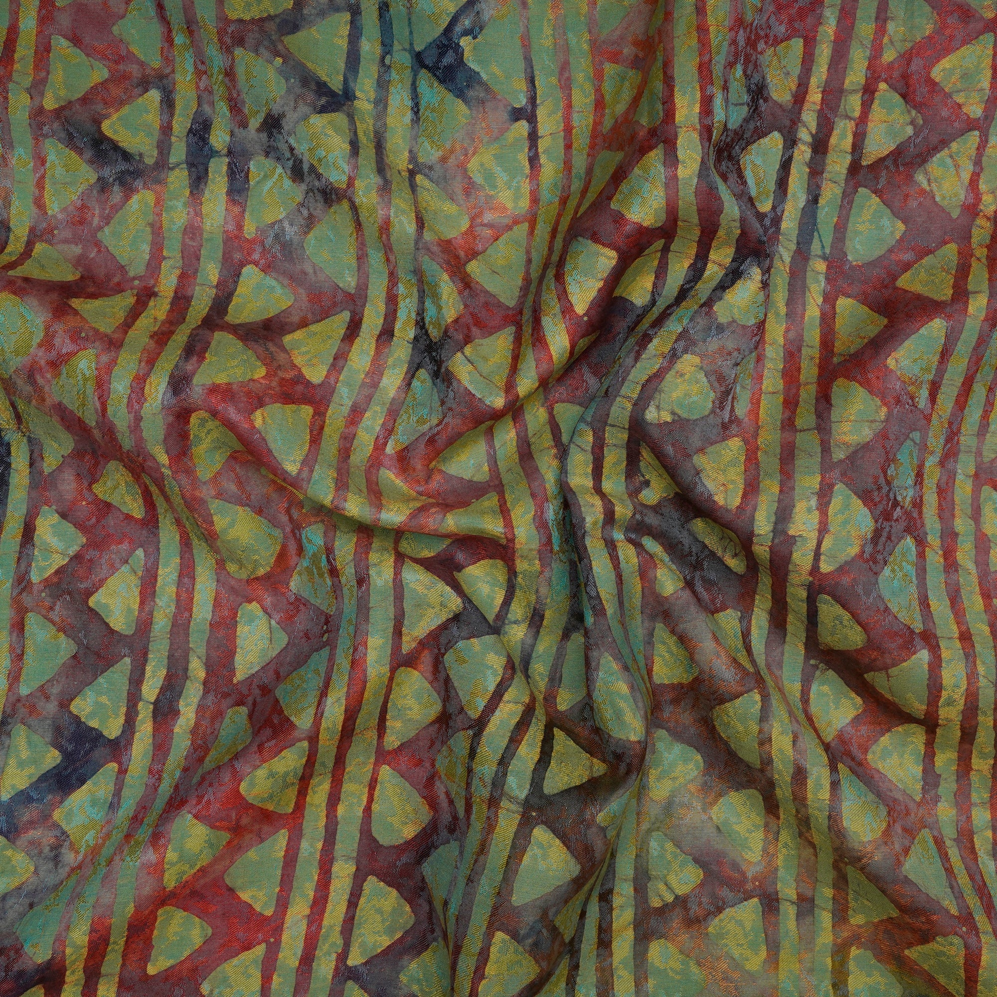 Hemlock Butti Batik Pattern Screen Printed Modal Fabric