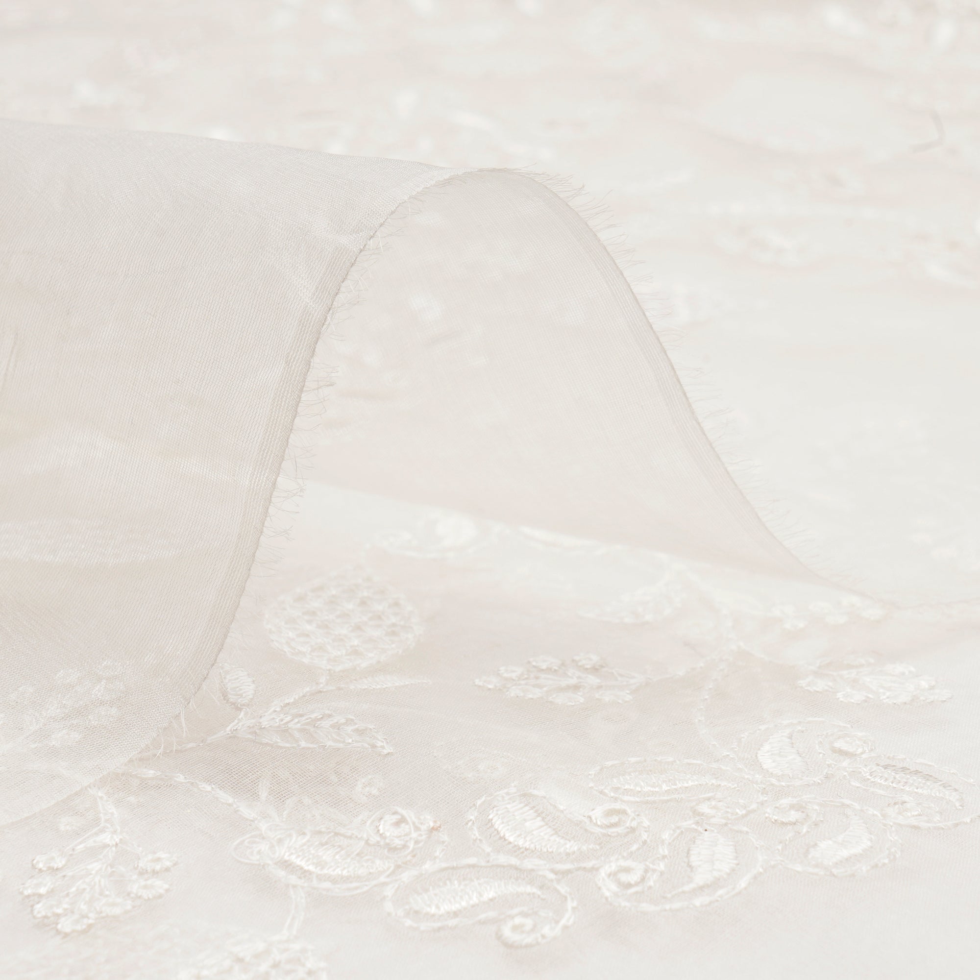 White - Soft Silk Organza Fabric – Prism Fabrics & Crafts