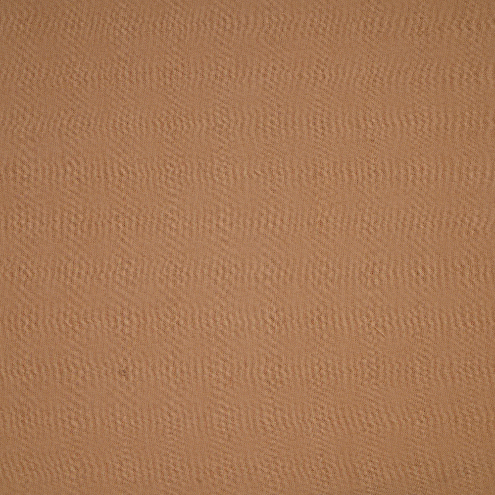 Beige Color Embroidered Cotton Cambric Fabric