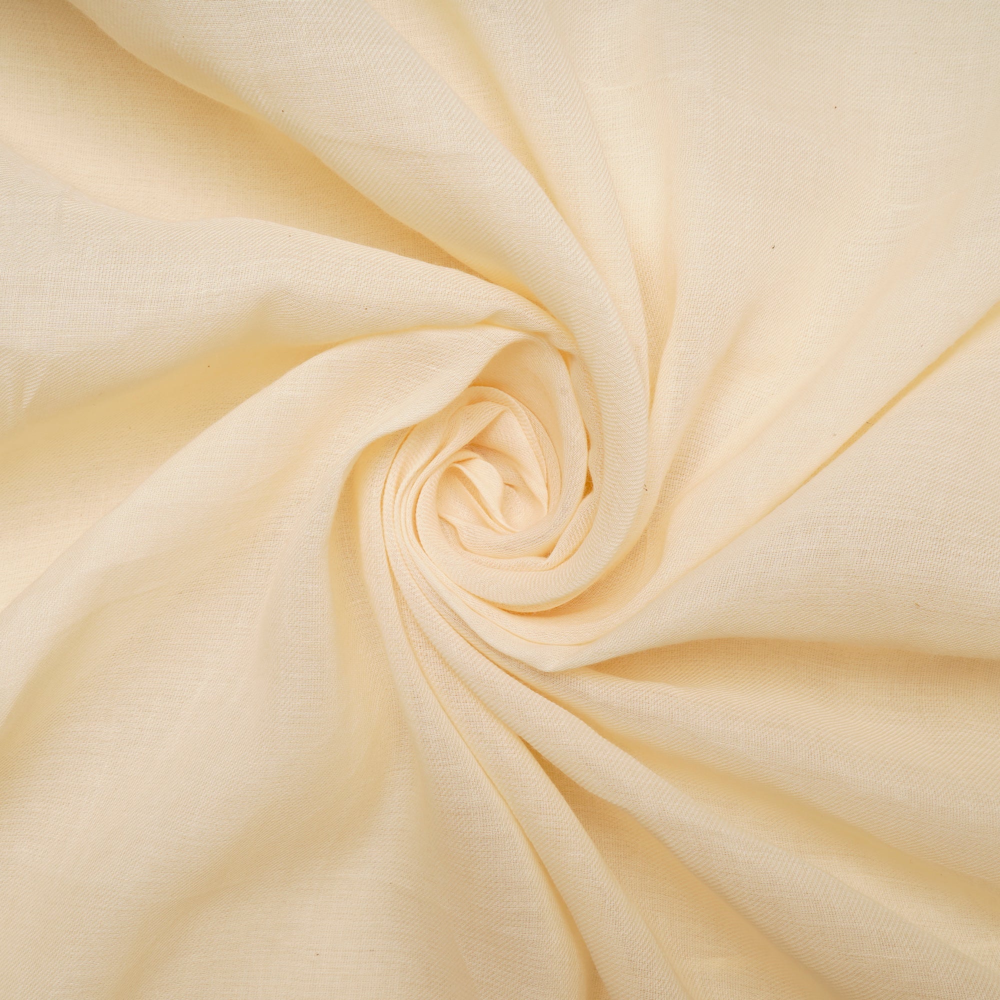 off White Color Twisted Cotton Voile Fabric