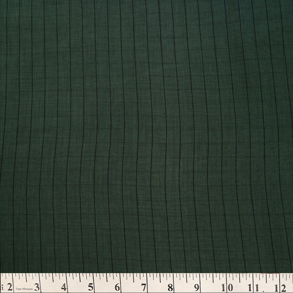 Green Color Piece Dyed Fancy Chanderi Fabric